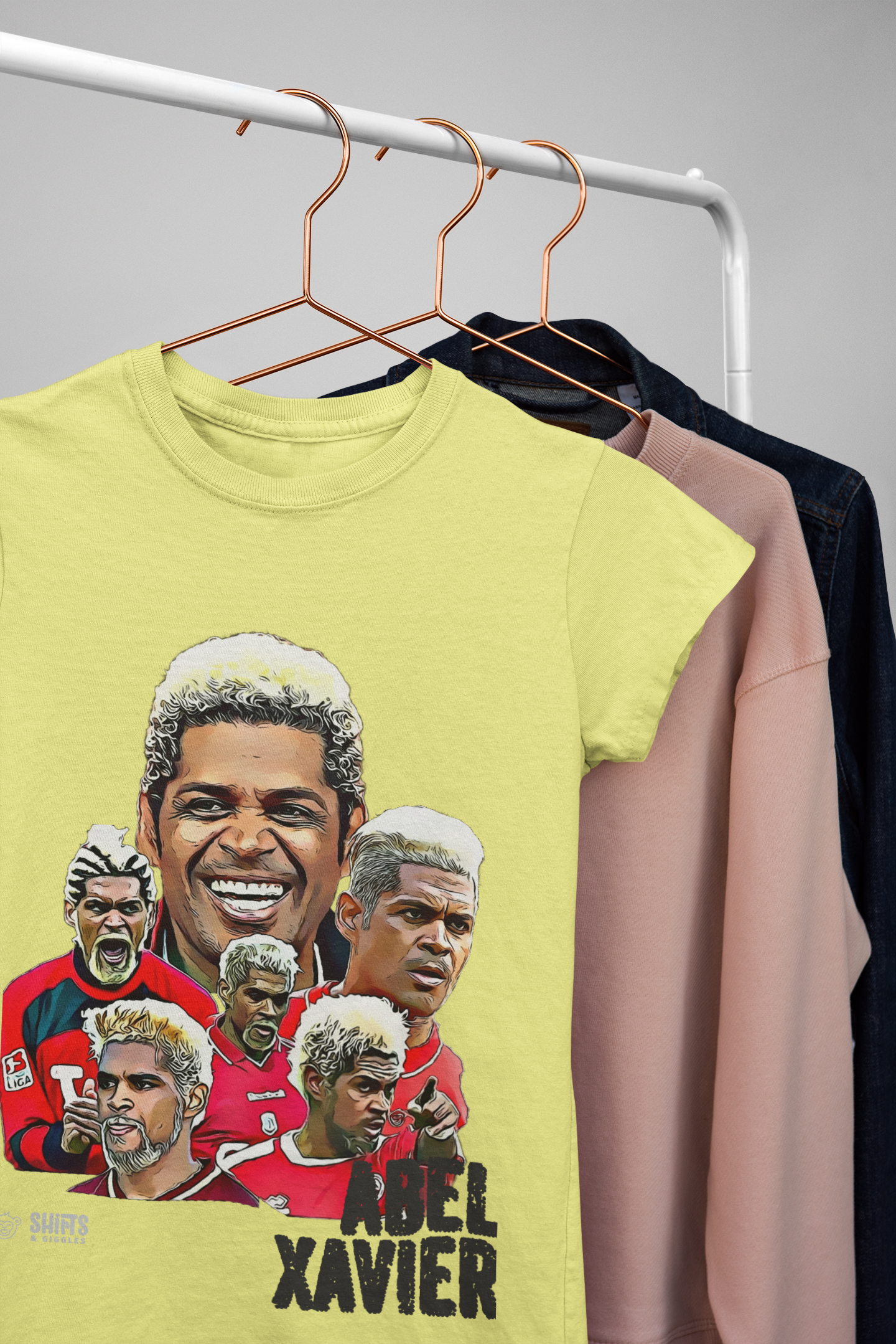 abel xavier - football cult hero t-shirt