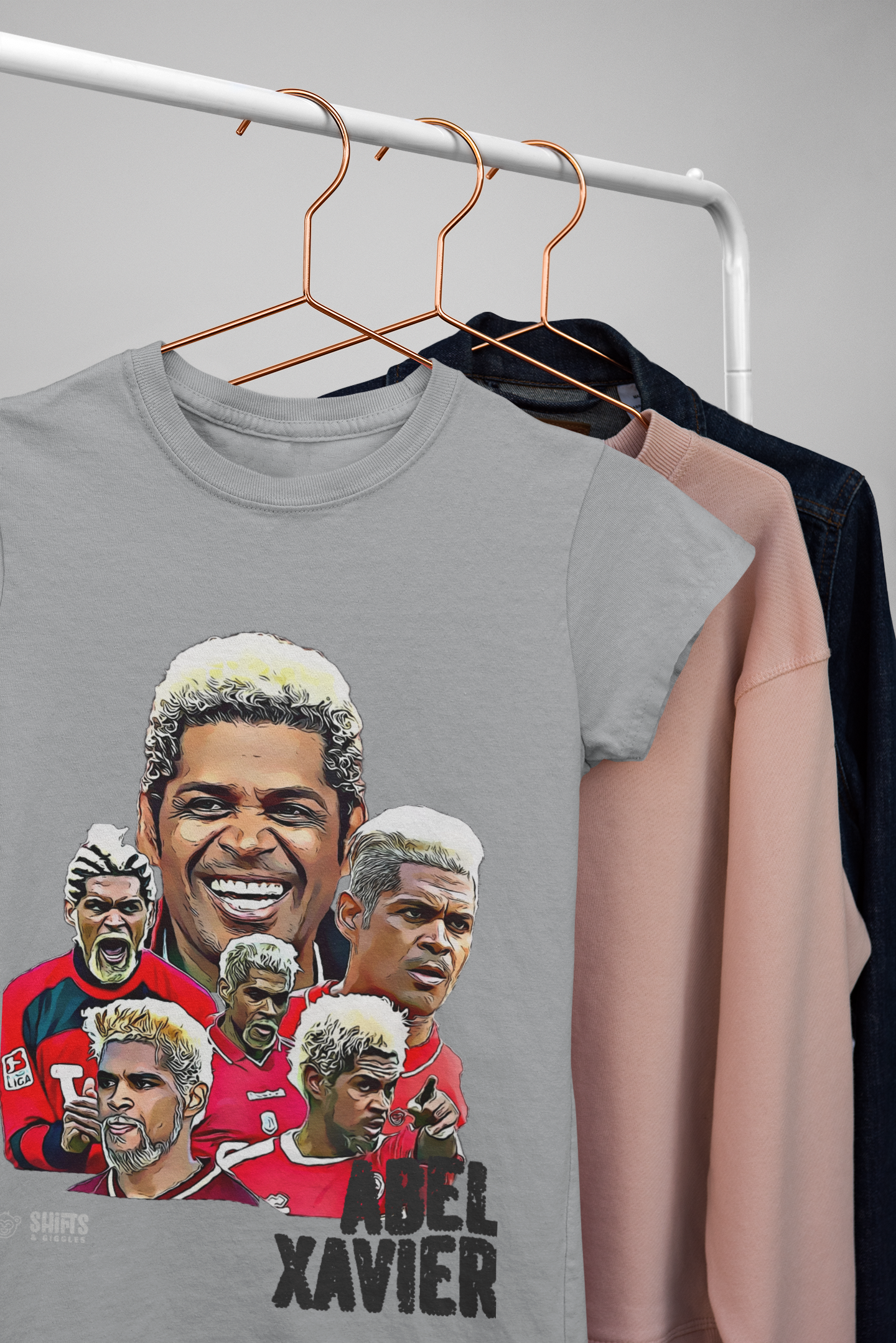 abel xavier - football cult hero t-shirt