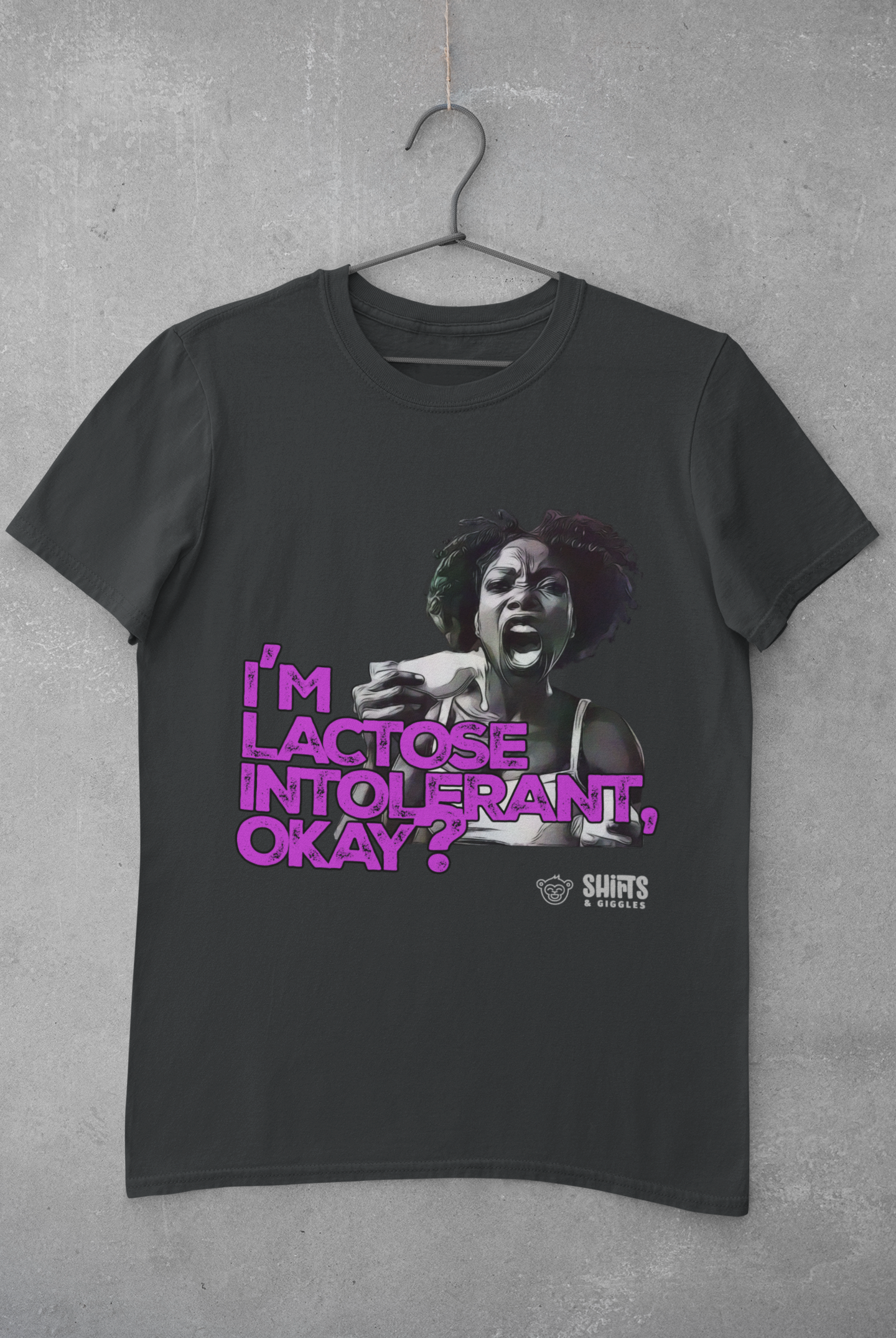 lactose intolerant t-shirt