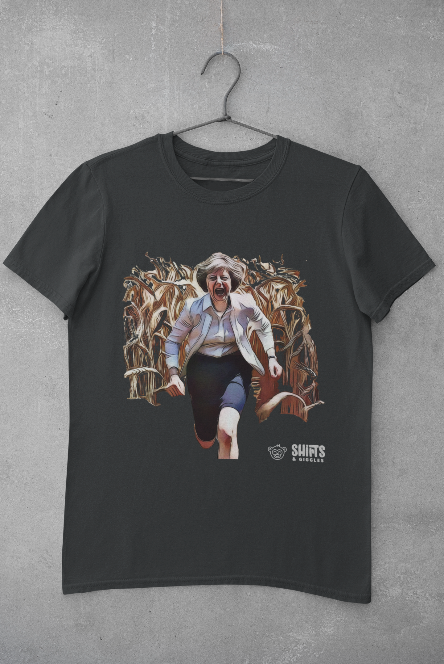 theresa may - fields of wheat t-shirt