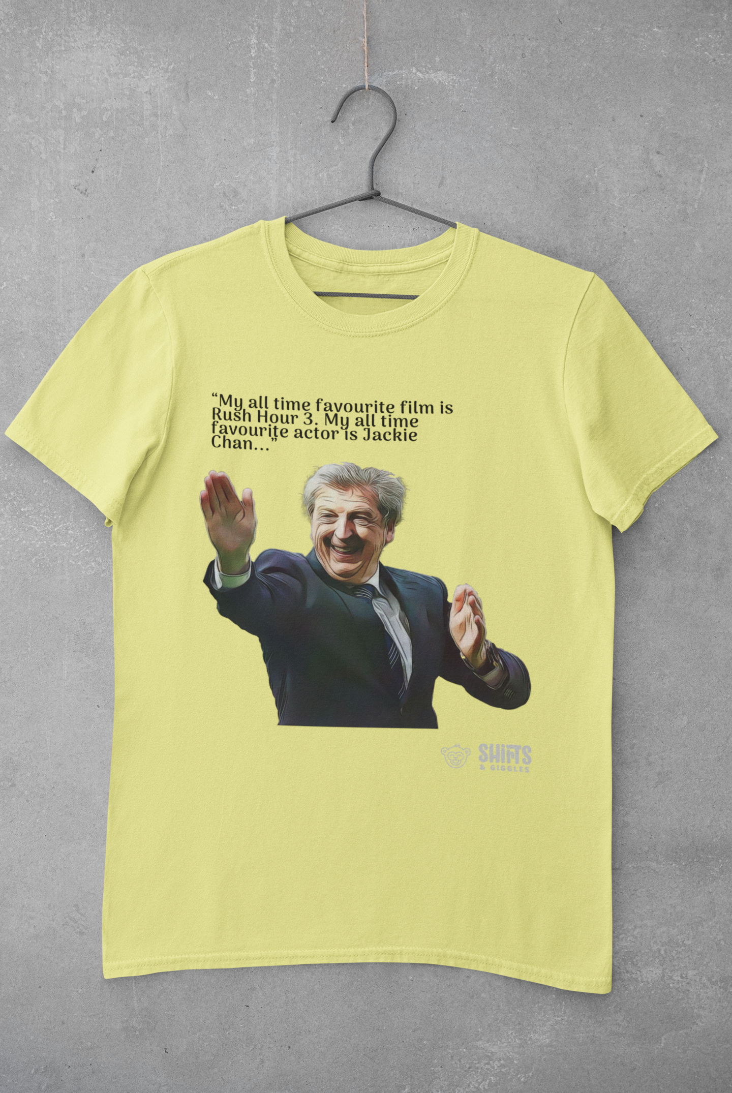 roy hodgson - rush hour 3 t-shirt