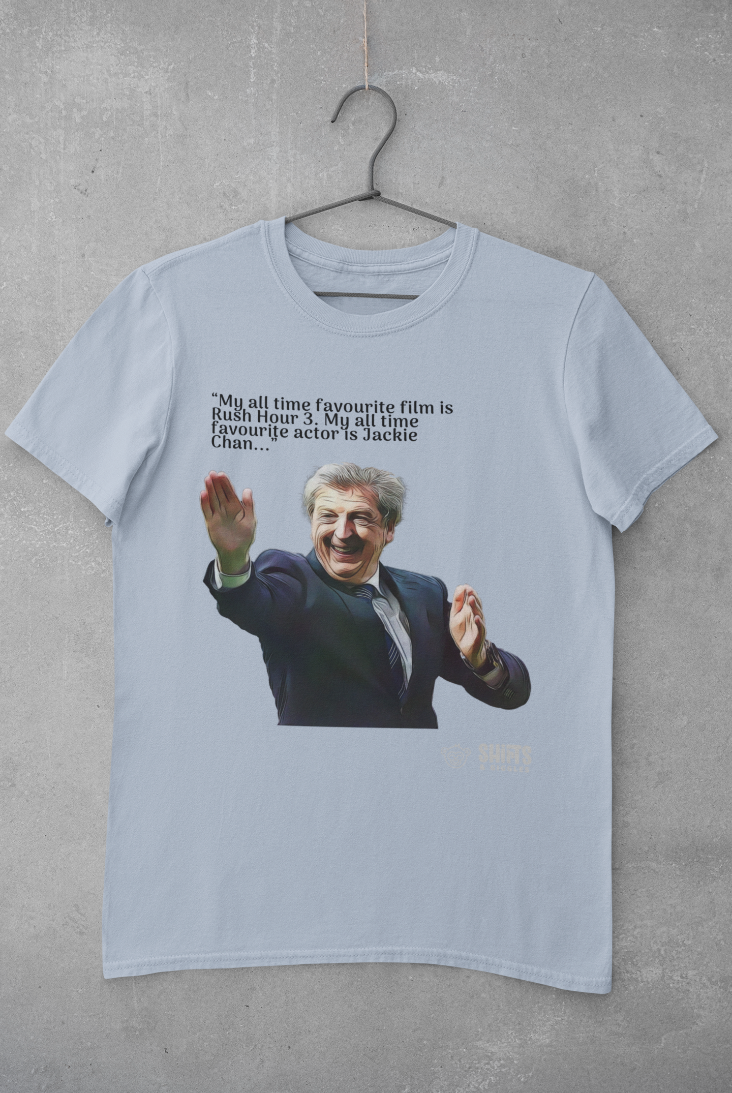 roy hodgson - rush hour 3 t-shirt