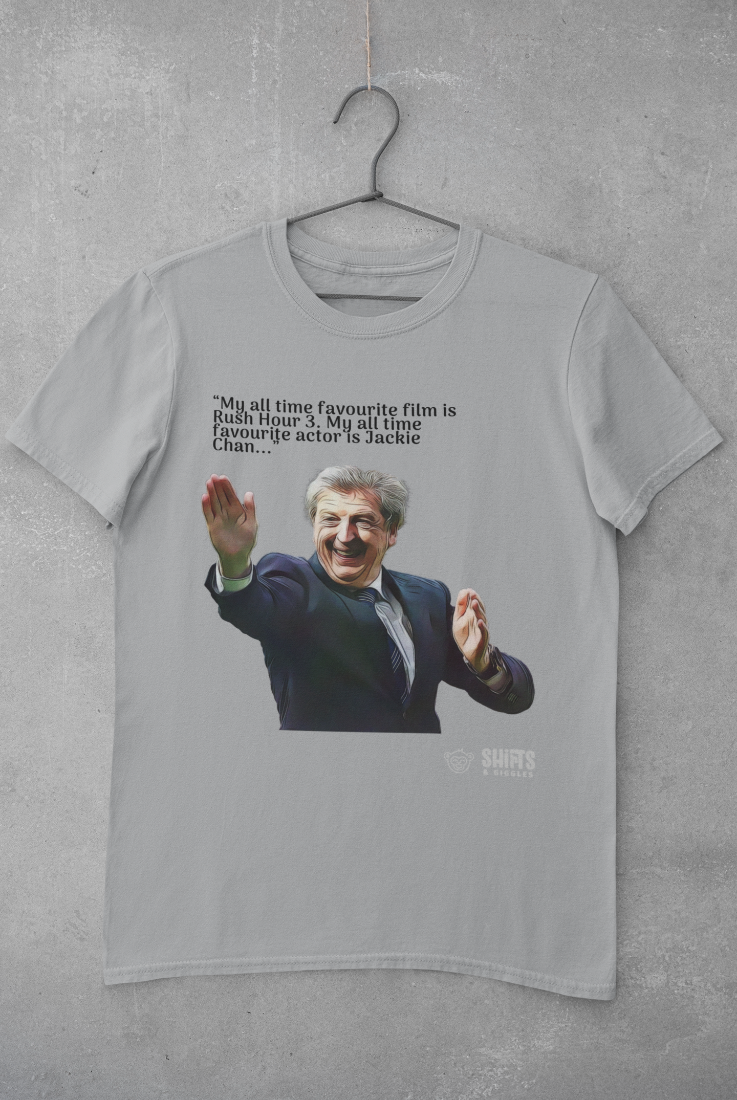 roy hodgson - rush hour 3 t-shirt