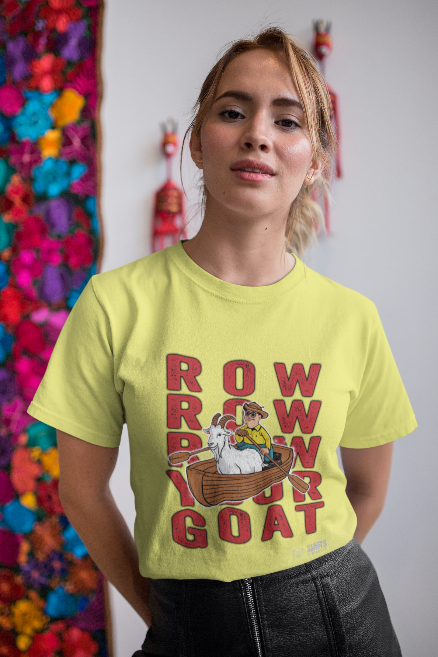 row, row, row, your goat t-shirt