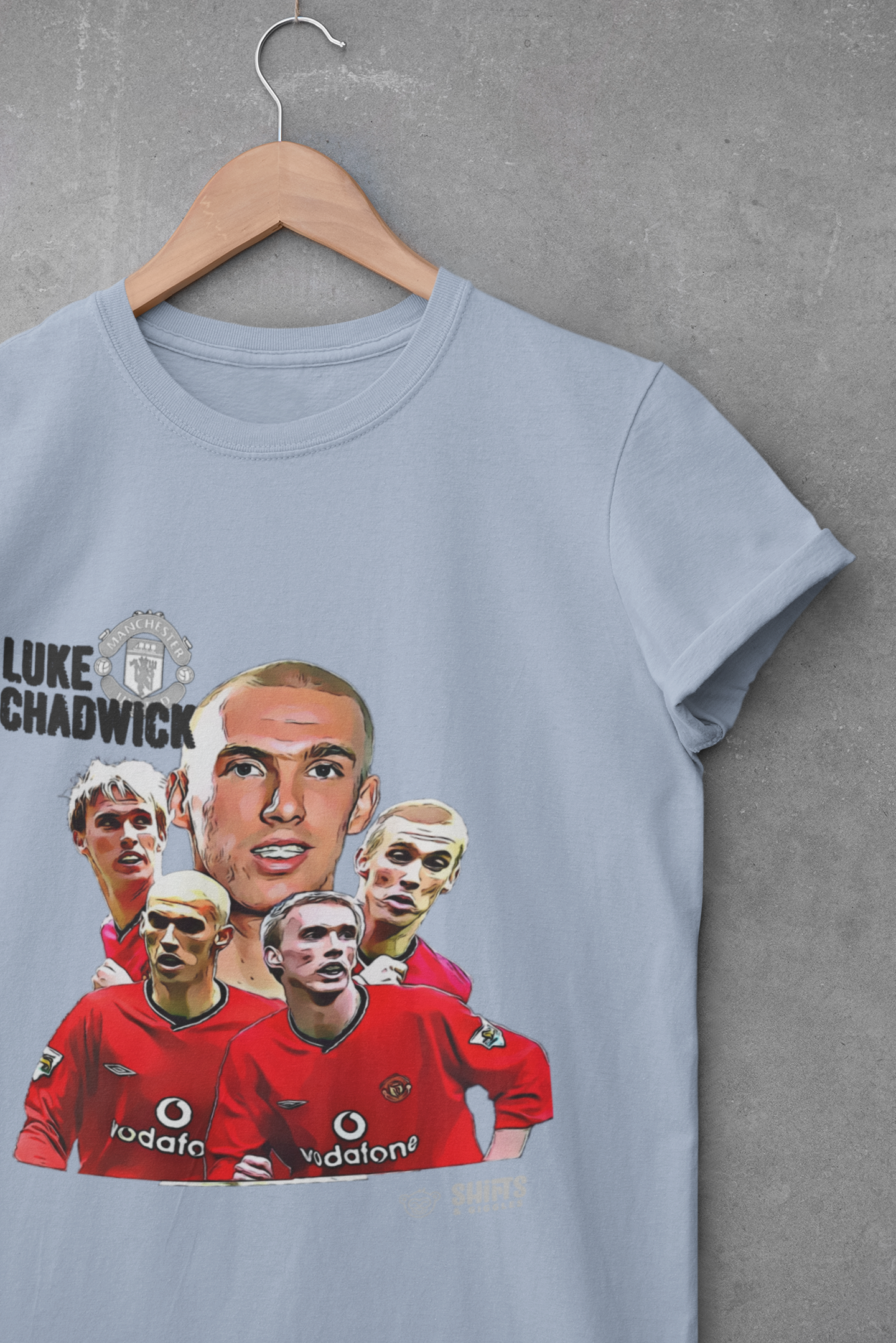 luke chadwick - football cult-hero t-shirt