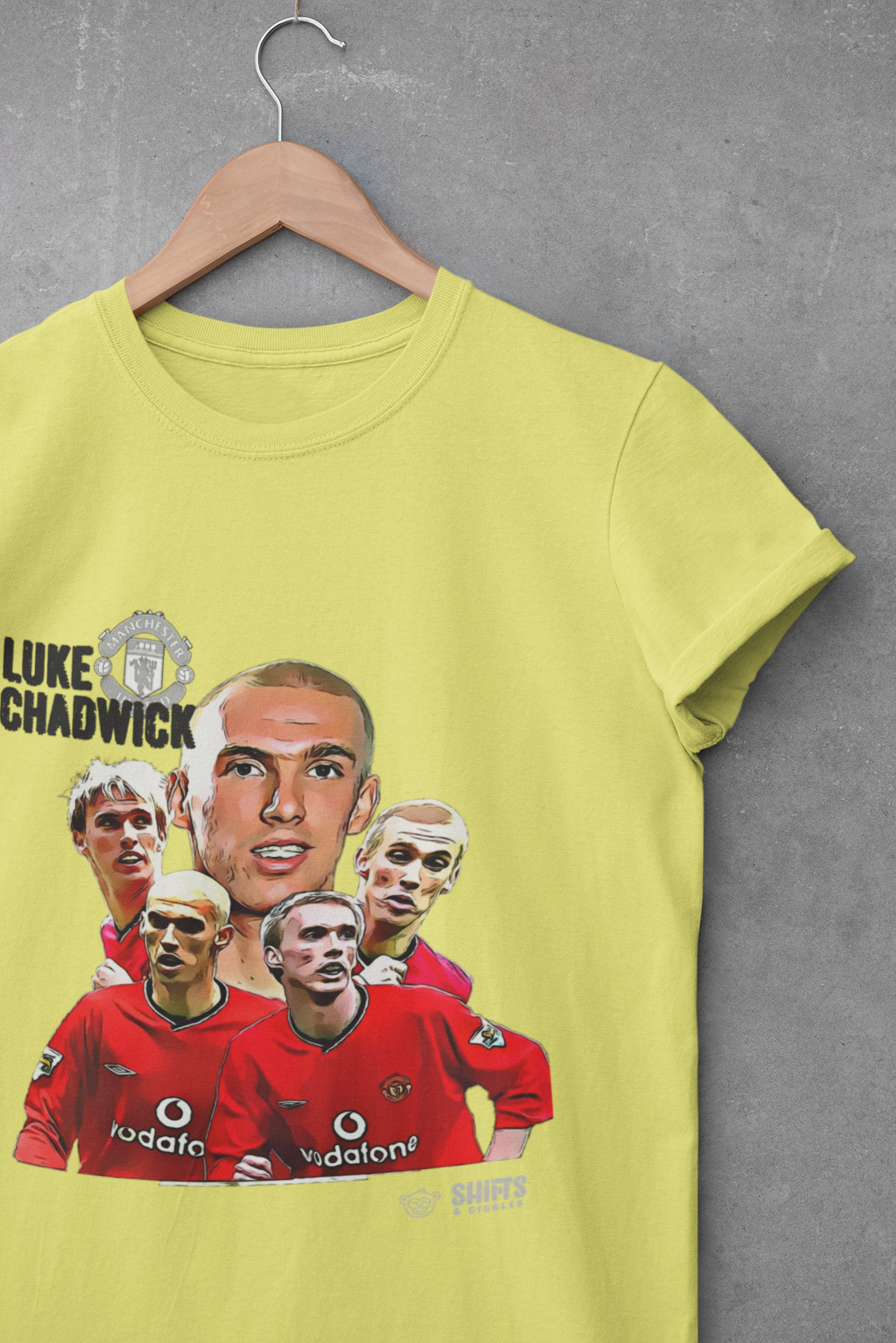 luke chadwick - football cult-hero t-shirt