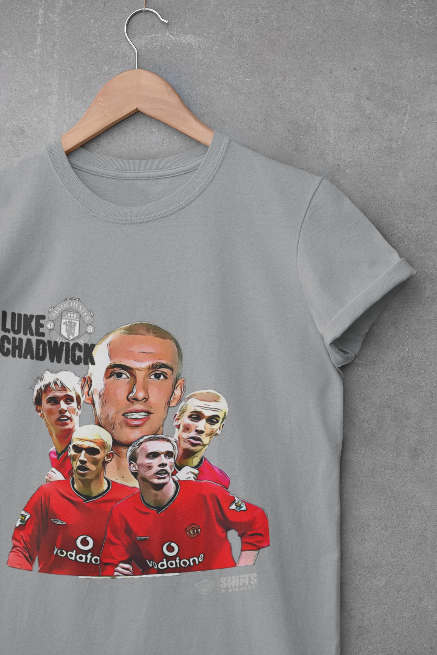 luke chadwick - football cult-hero t-shirt