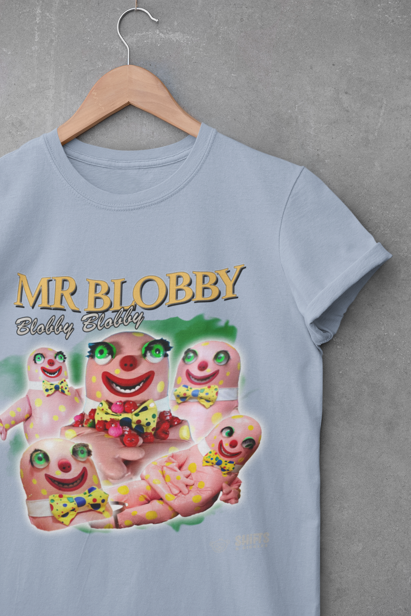 cult hero - mr blobby t-shirt