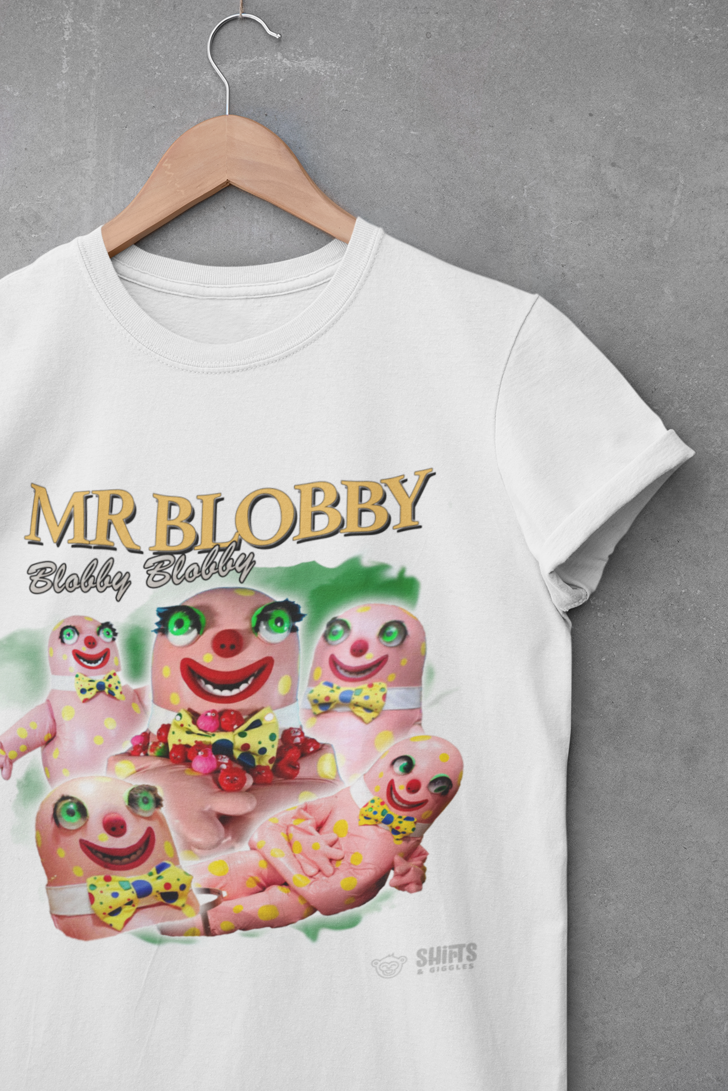 Cult Hero - Mr Blobby T-Shirt – Shirts \u0026 Giggles
