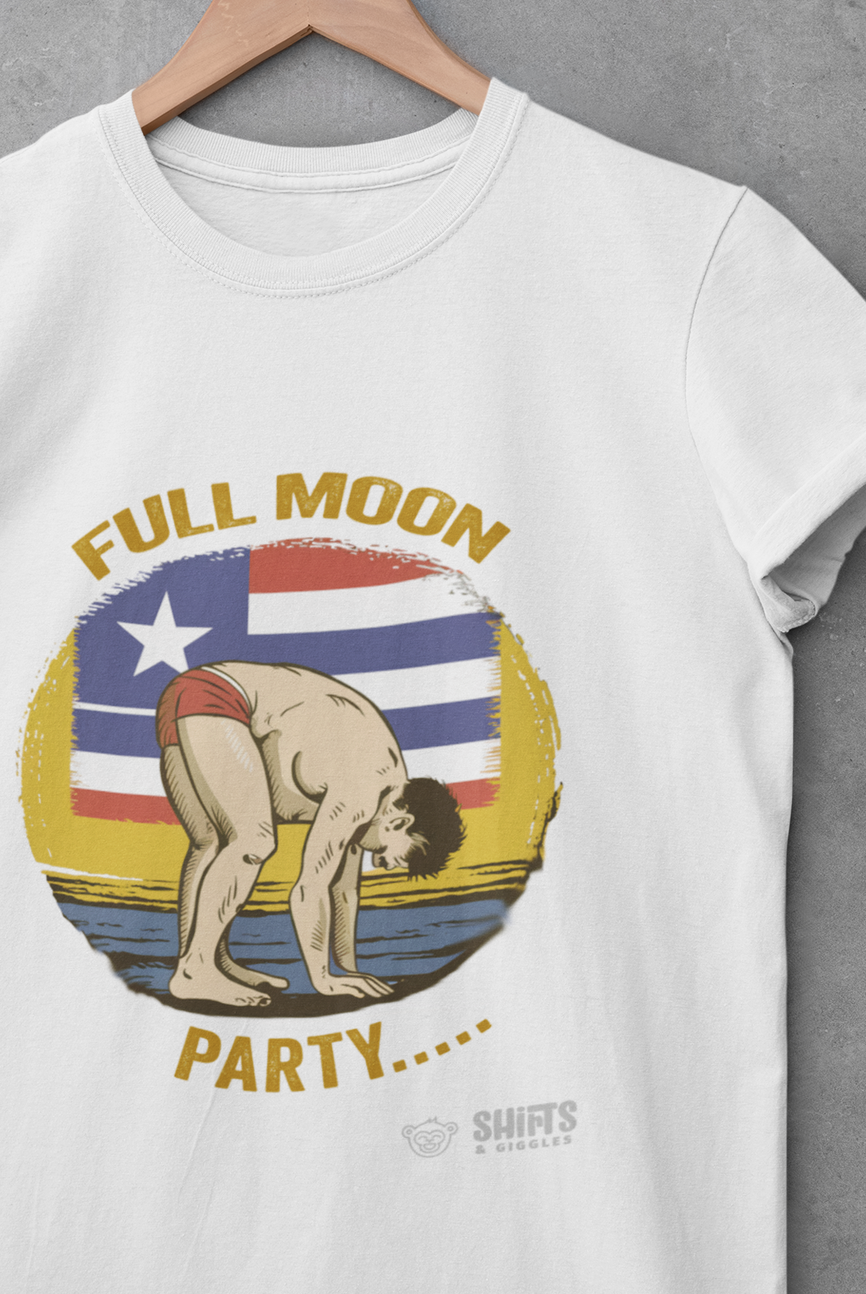 full moon party t-shirt