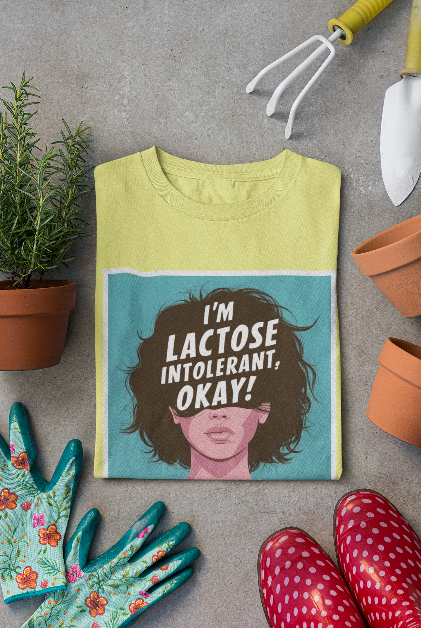 lactose intolerant - okay! t-shirt