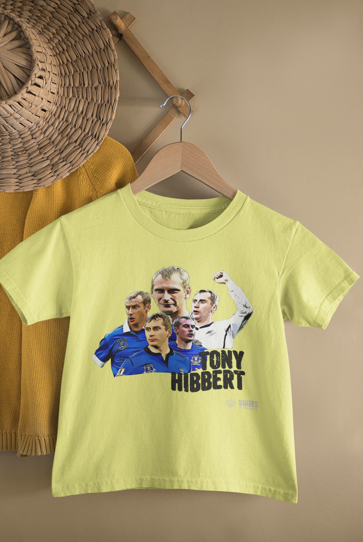 tony hibbert - football cult-hero t-shirt