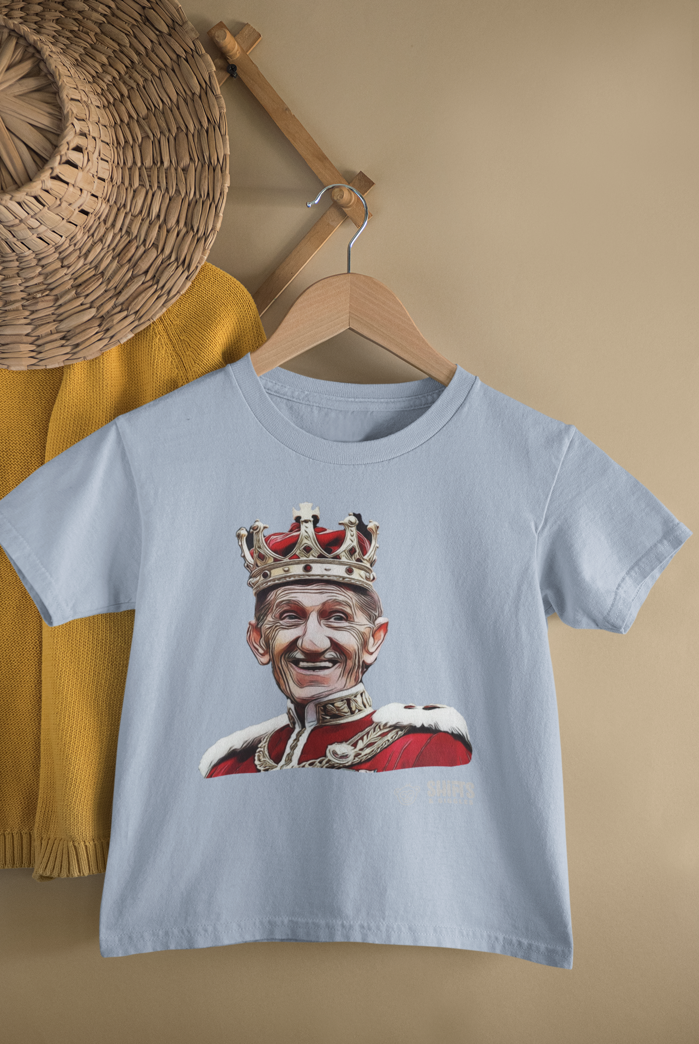 king barry chuckle t-shirt