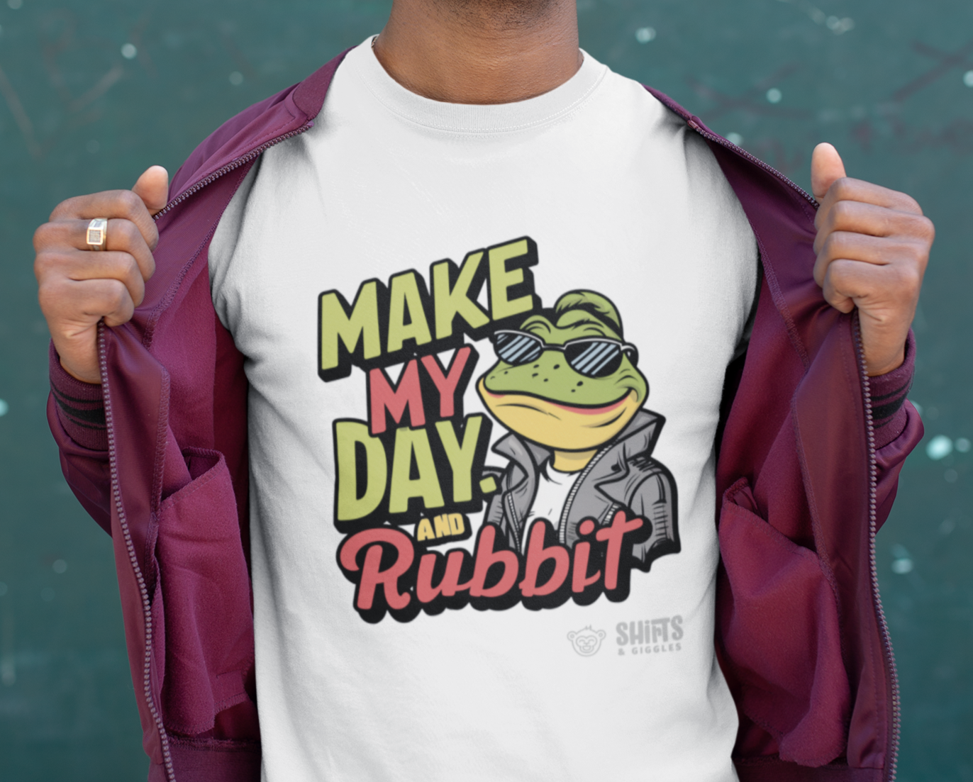 make my day...rubbit t-shirt