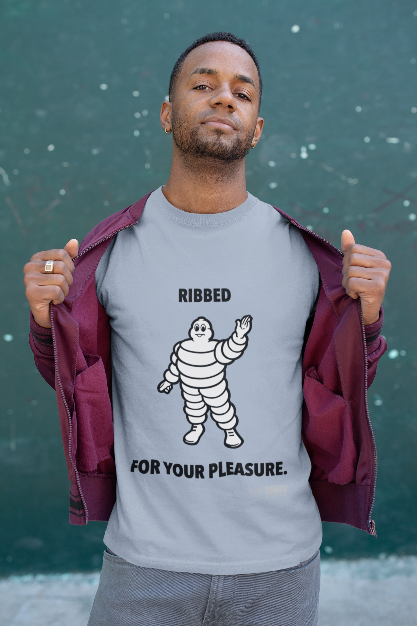 ribbed for your pleasure t-shirt