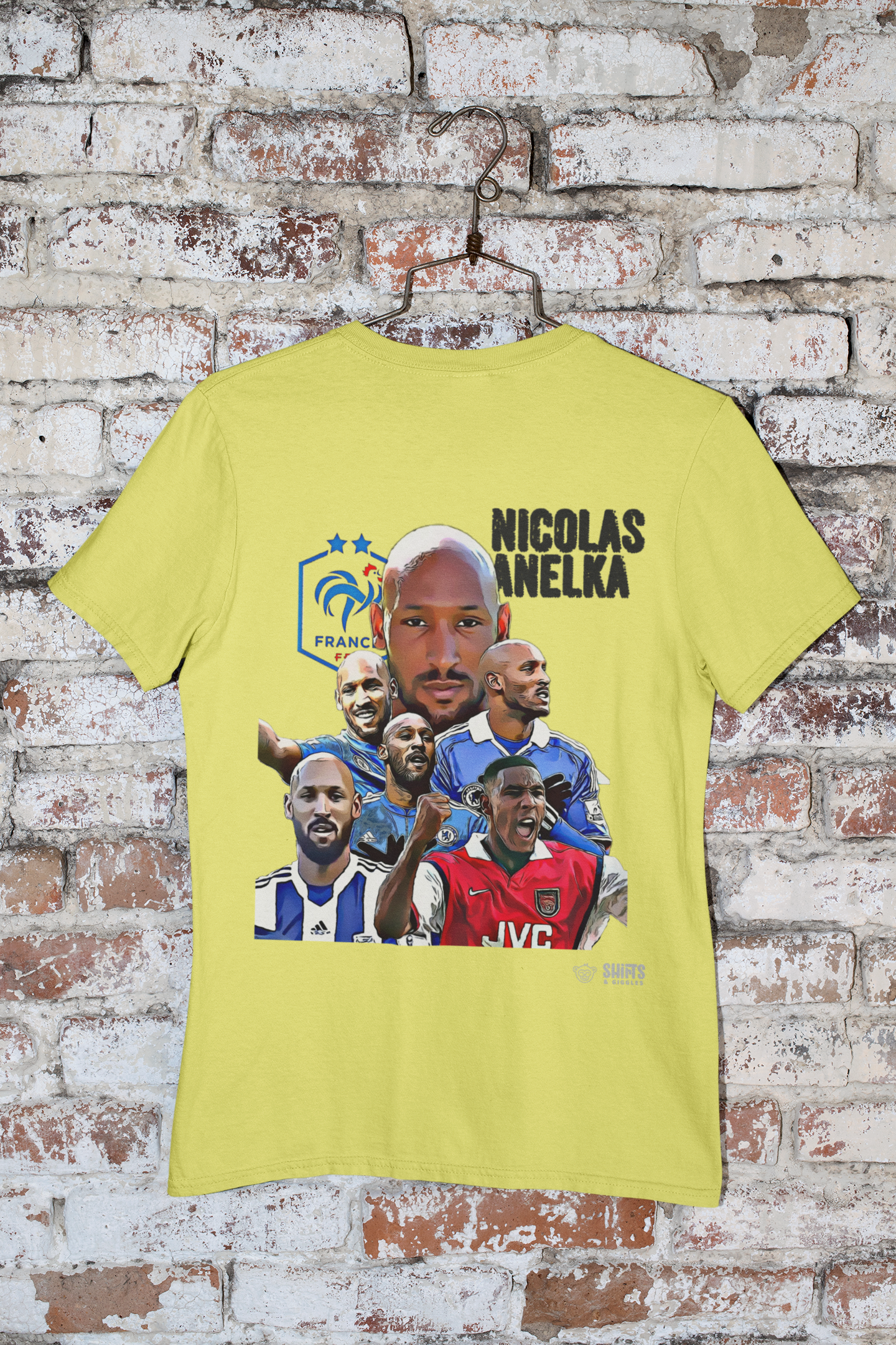 nicolas anelka - football cult-hero t-shirt