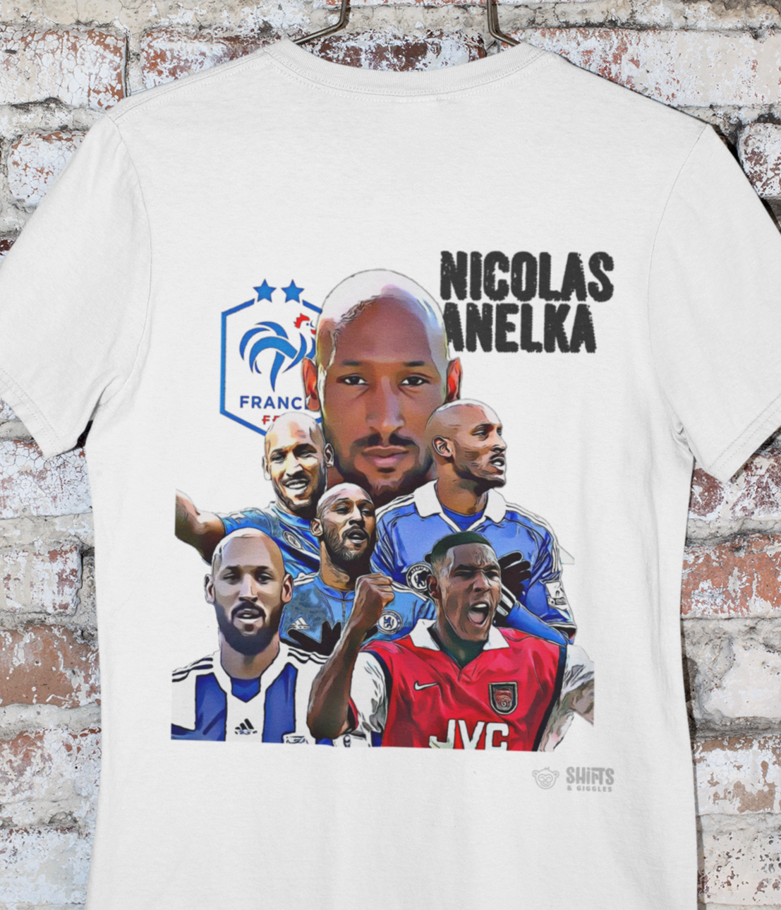 nicolas anelka - football cult-hero t-shirt