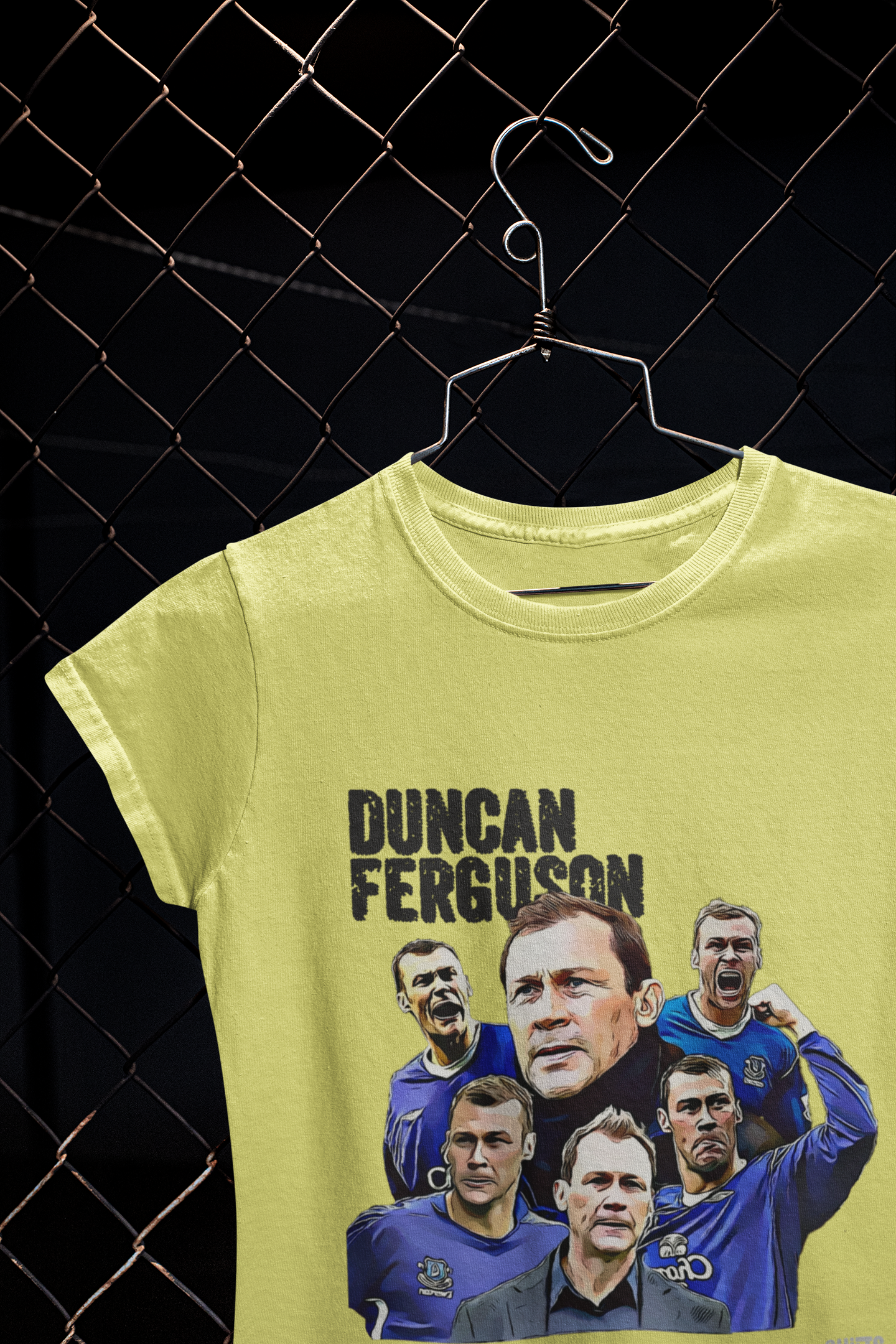 duncan ferguson - football cult hero t-shirt