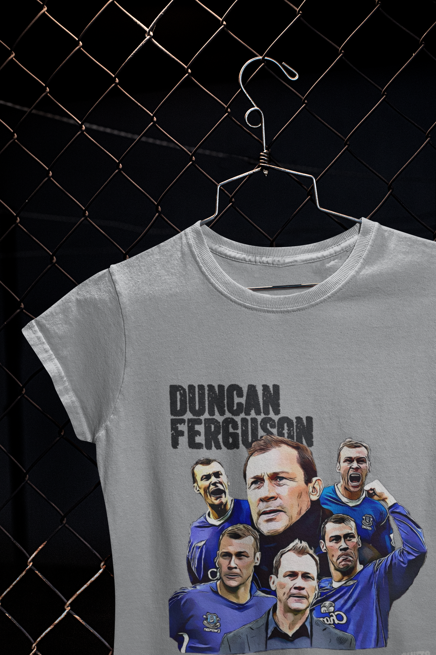 duncan ferguson - football cult hero t-shirt