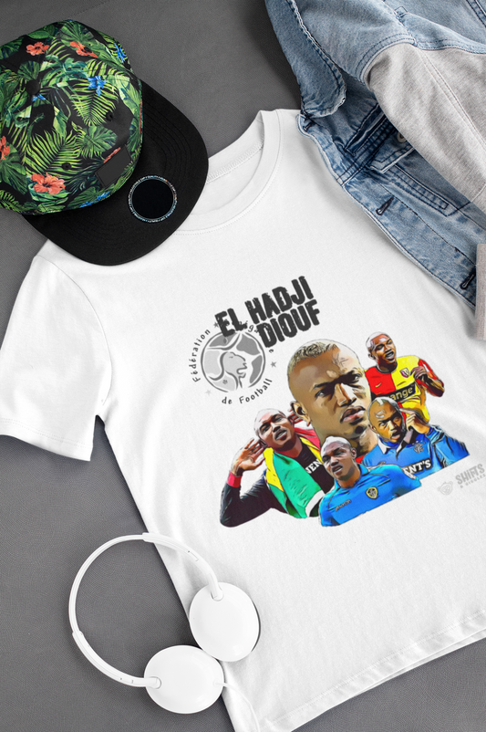 El Hadji Diouf - Football Cult Hero T-Shirt