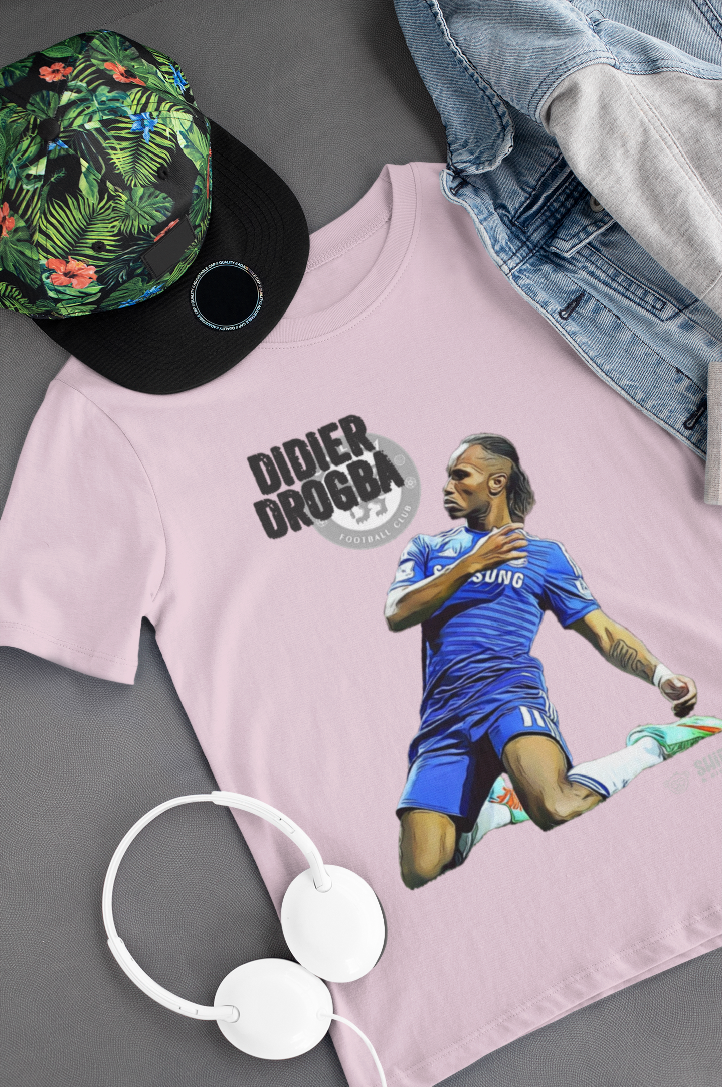 football legends t-shirt - didier drogba