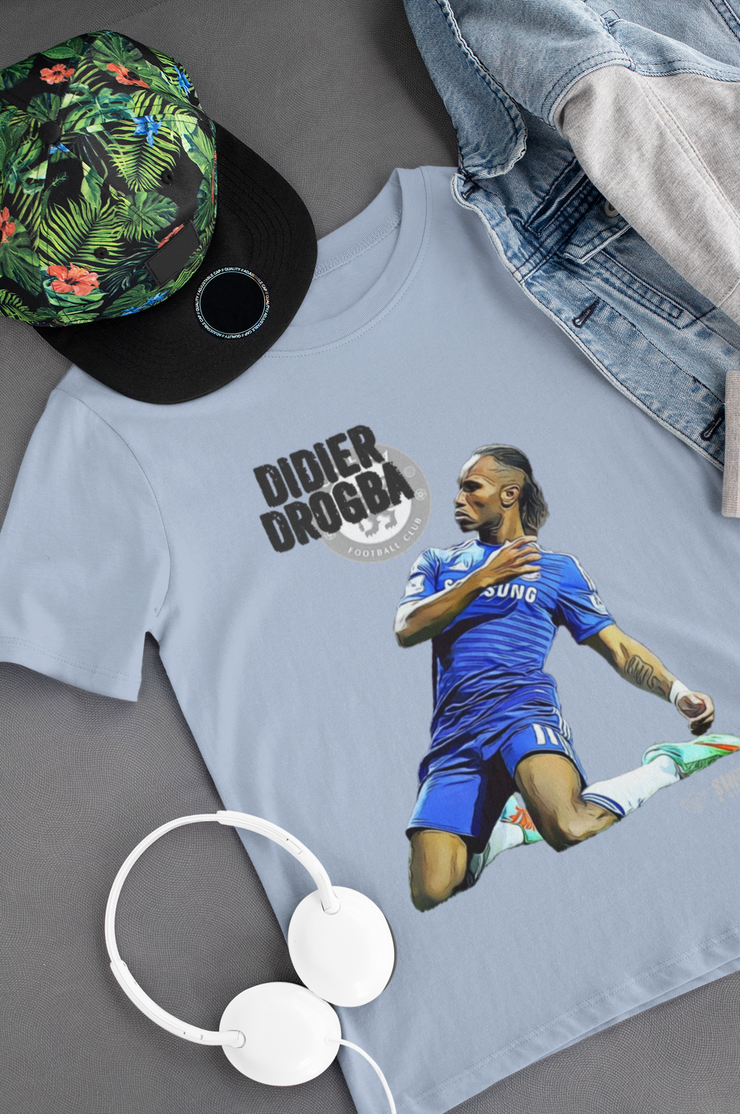 football legends t-shirt - didier drogba