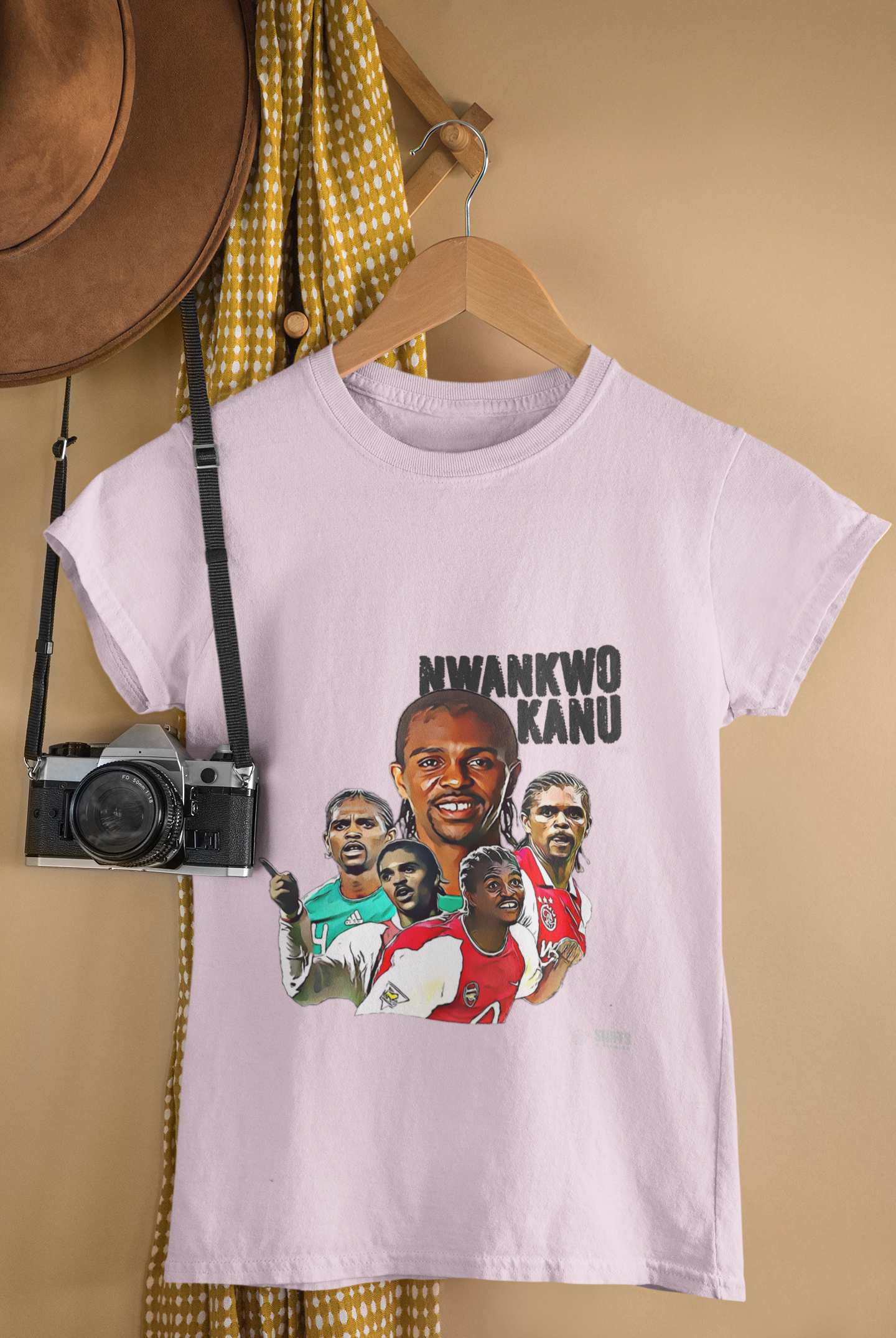 nwankwo kanu - football cult-hero t-shirt