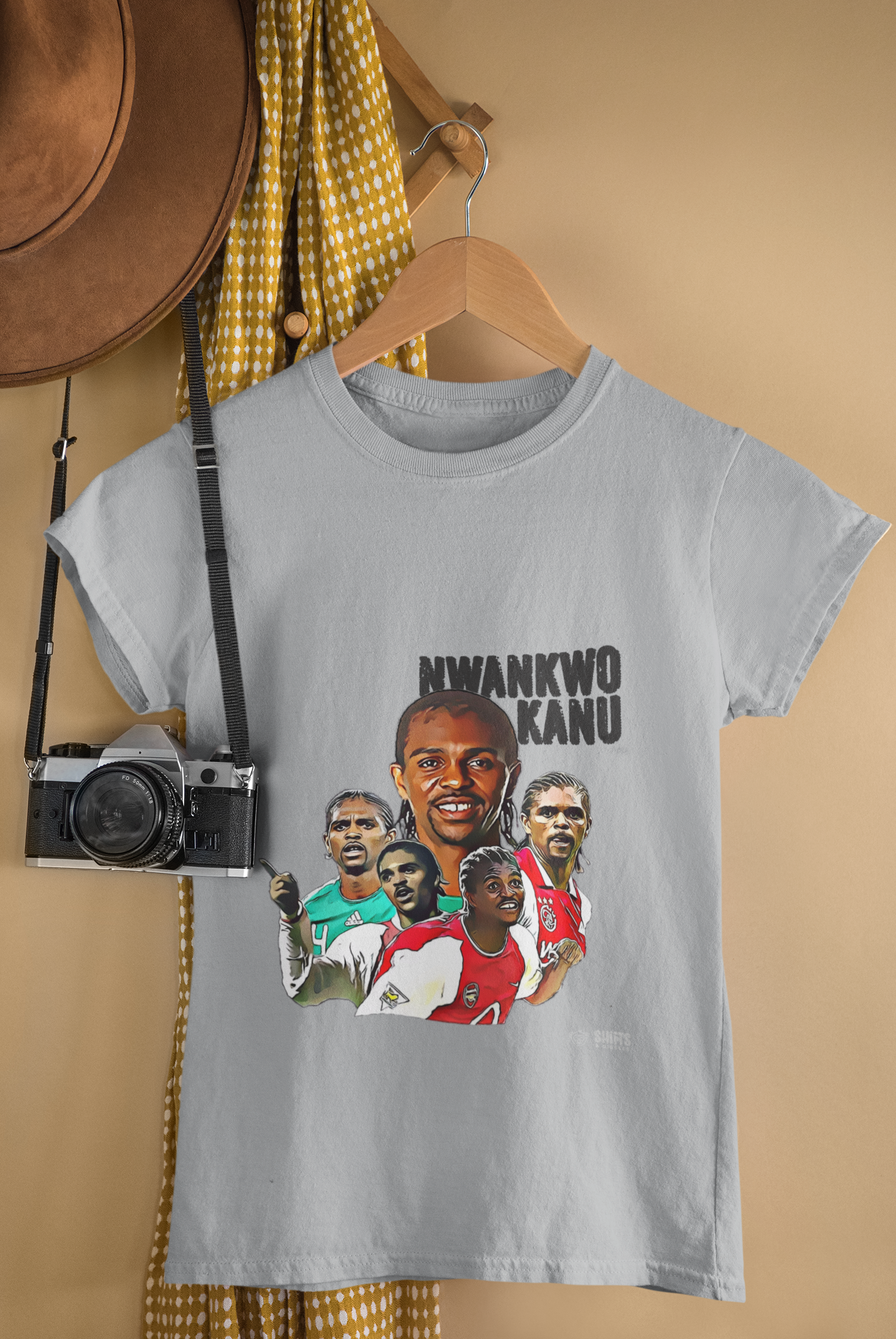 nwankwo kanu - football cult-hero t-shirt