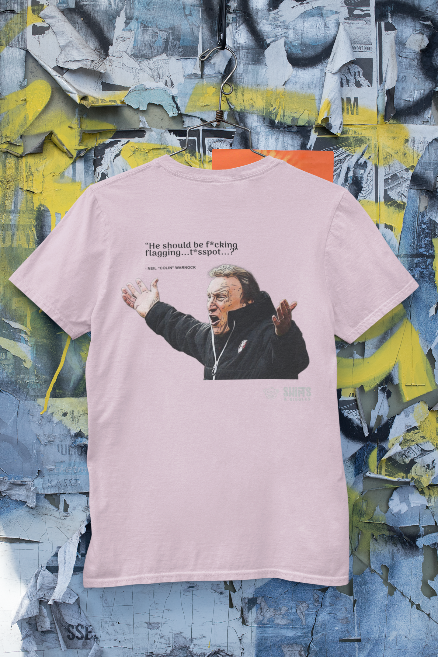 neil warnock - he should be f*cking flagging t-shirt