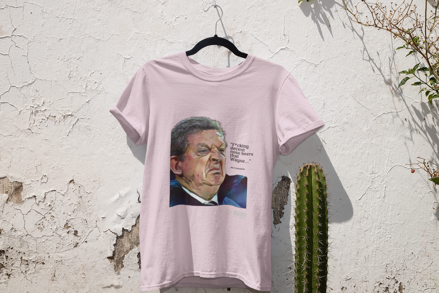 roy hodgson - nose beers t-shirt