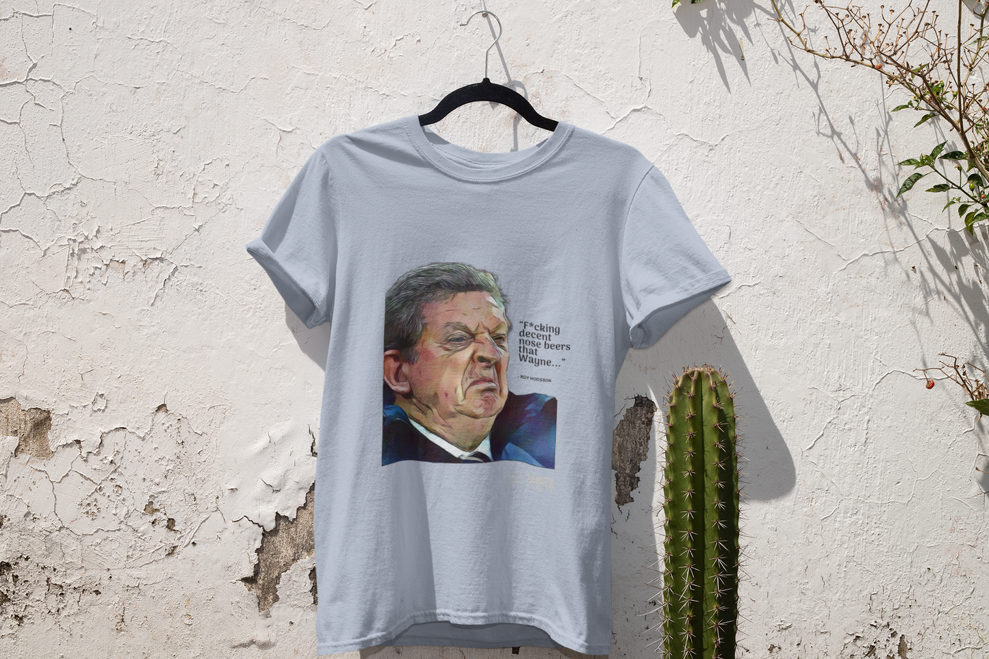 roy hodgson - nose beers t-shirt