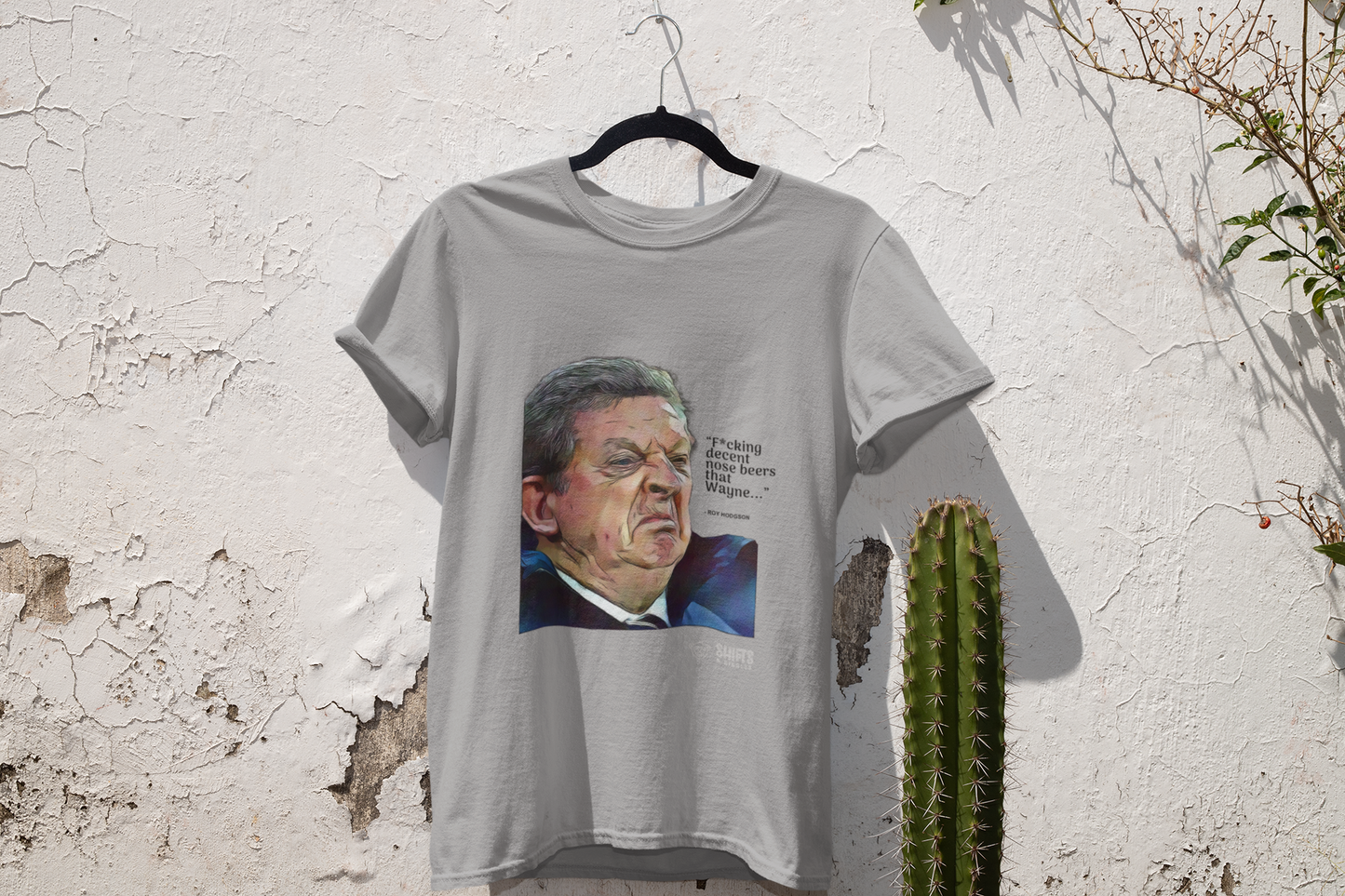 roy hodgson - nose beers t-shirt