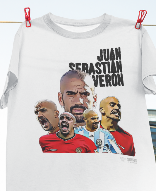 Juan Sebastian Veron - Football Cult-Hero T-Shirt