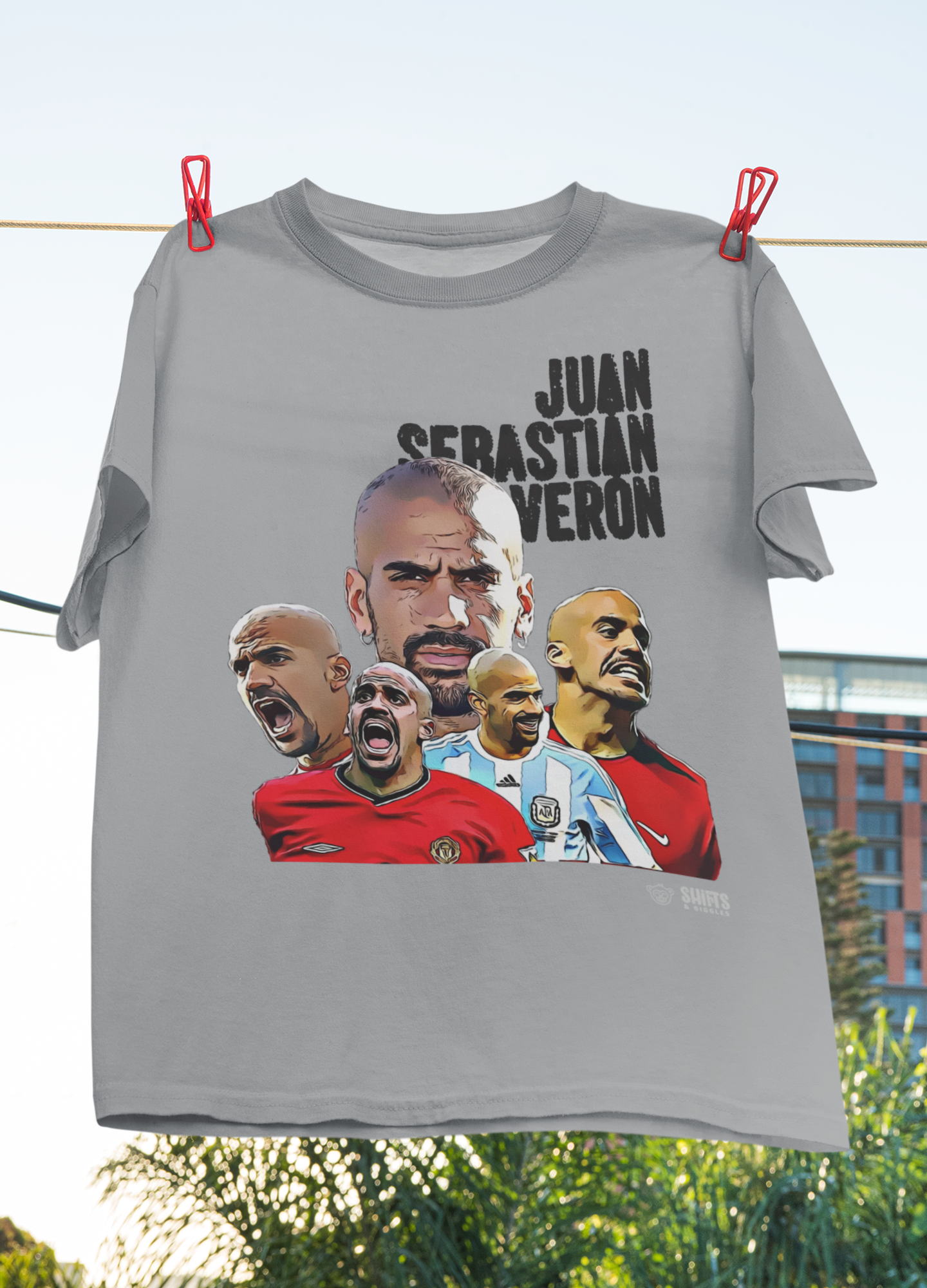 juan sebastian veron - football cult-hero t-shirt