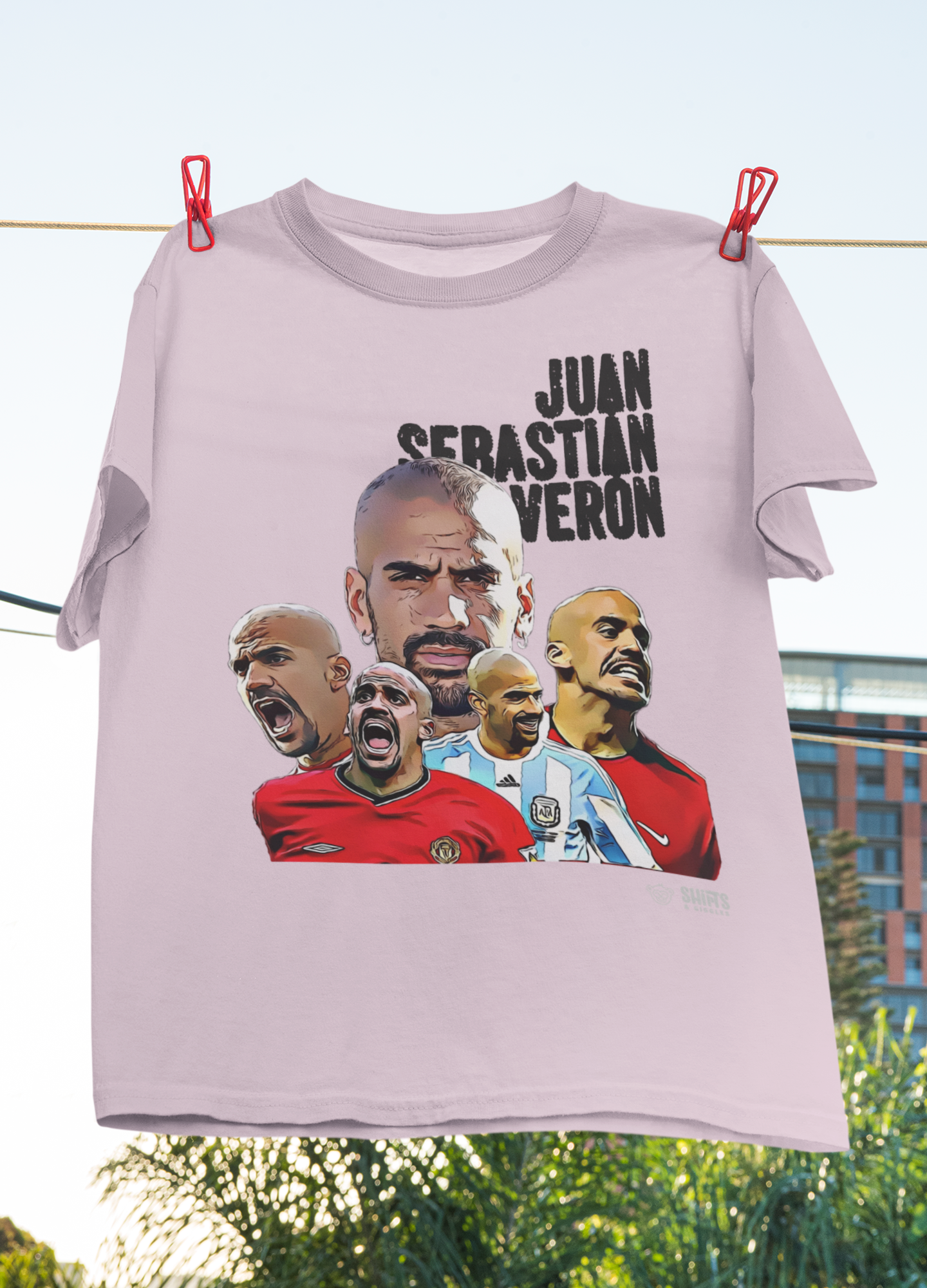 juan sebastian veron - football cult-hero t-shirt