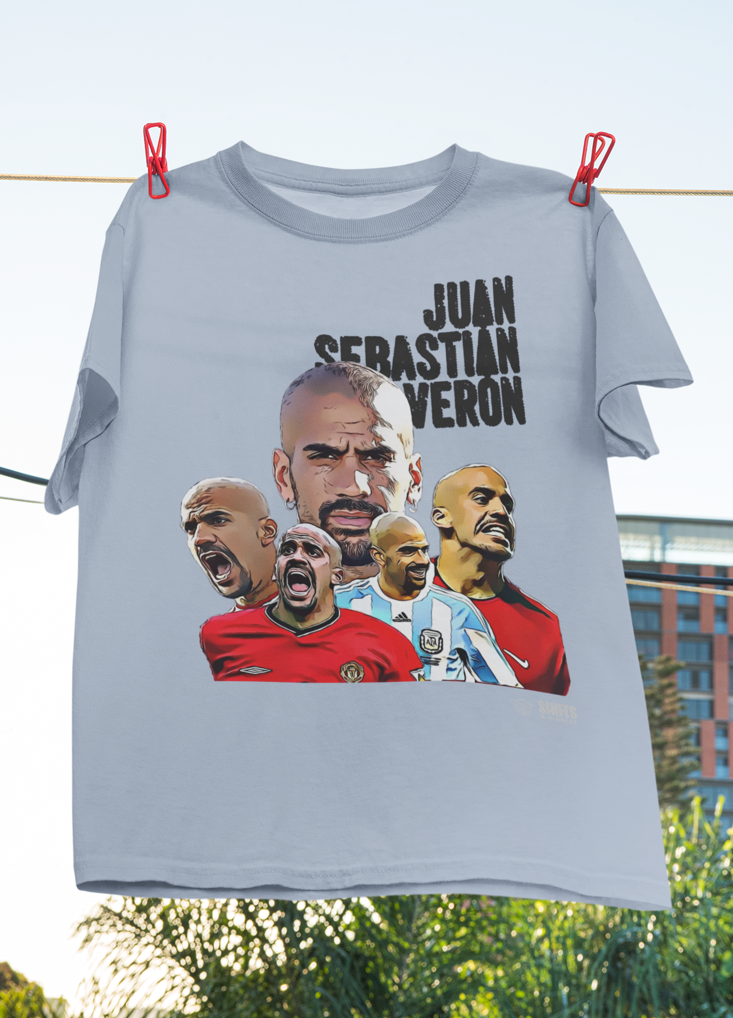 juan sebastian veron - football cult-hero t-shirt