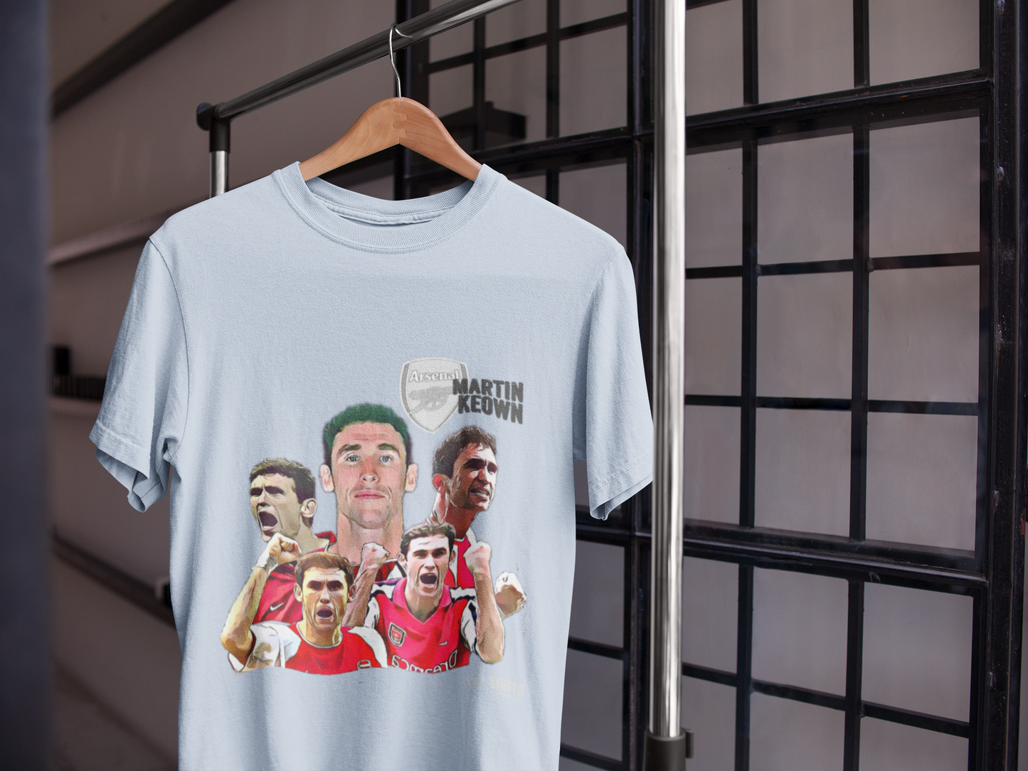 martin keown - football cult-hero t-shirt