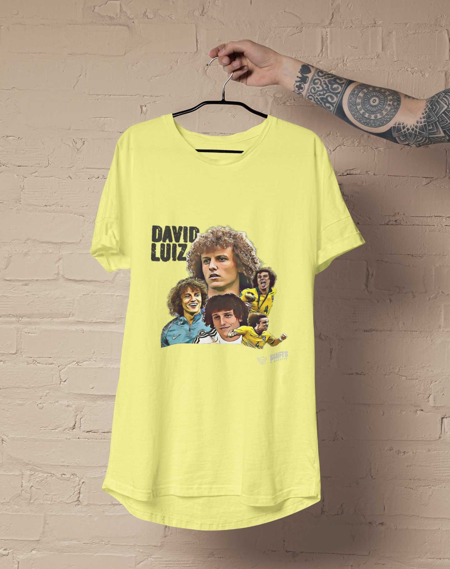 david luiz - football cult hero t-shirt