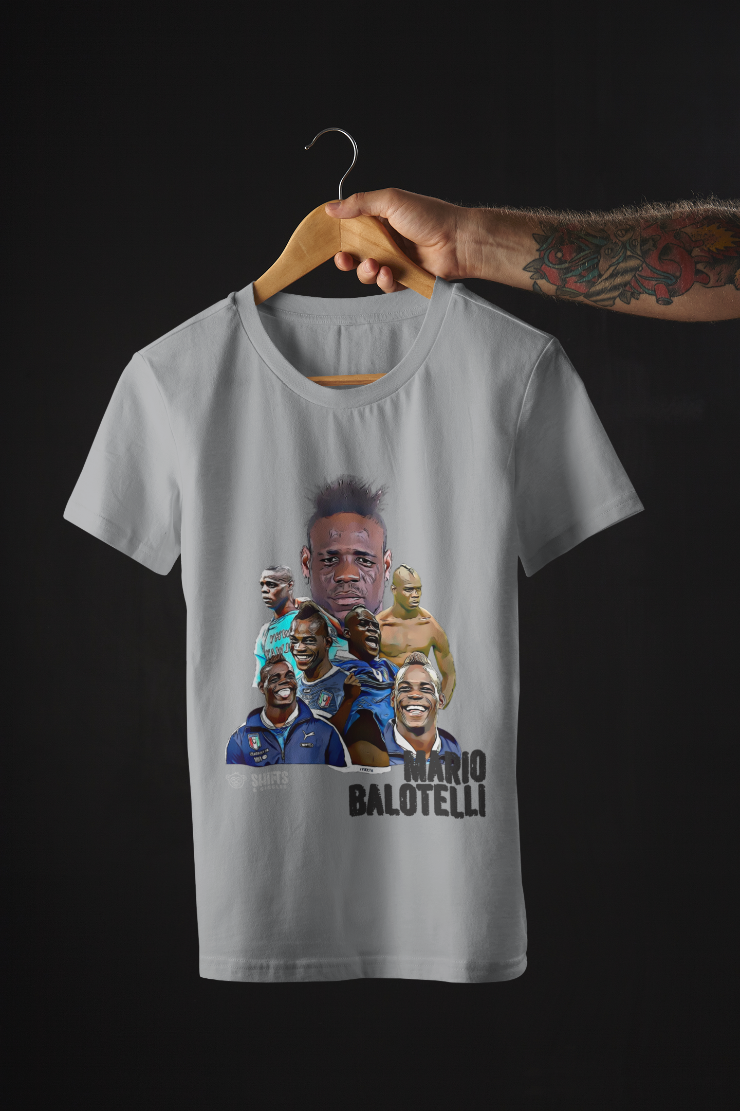 mario balotelli - football cult-hero t-shirt