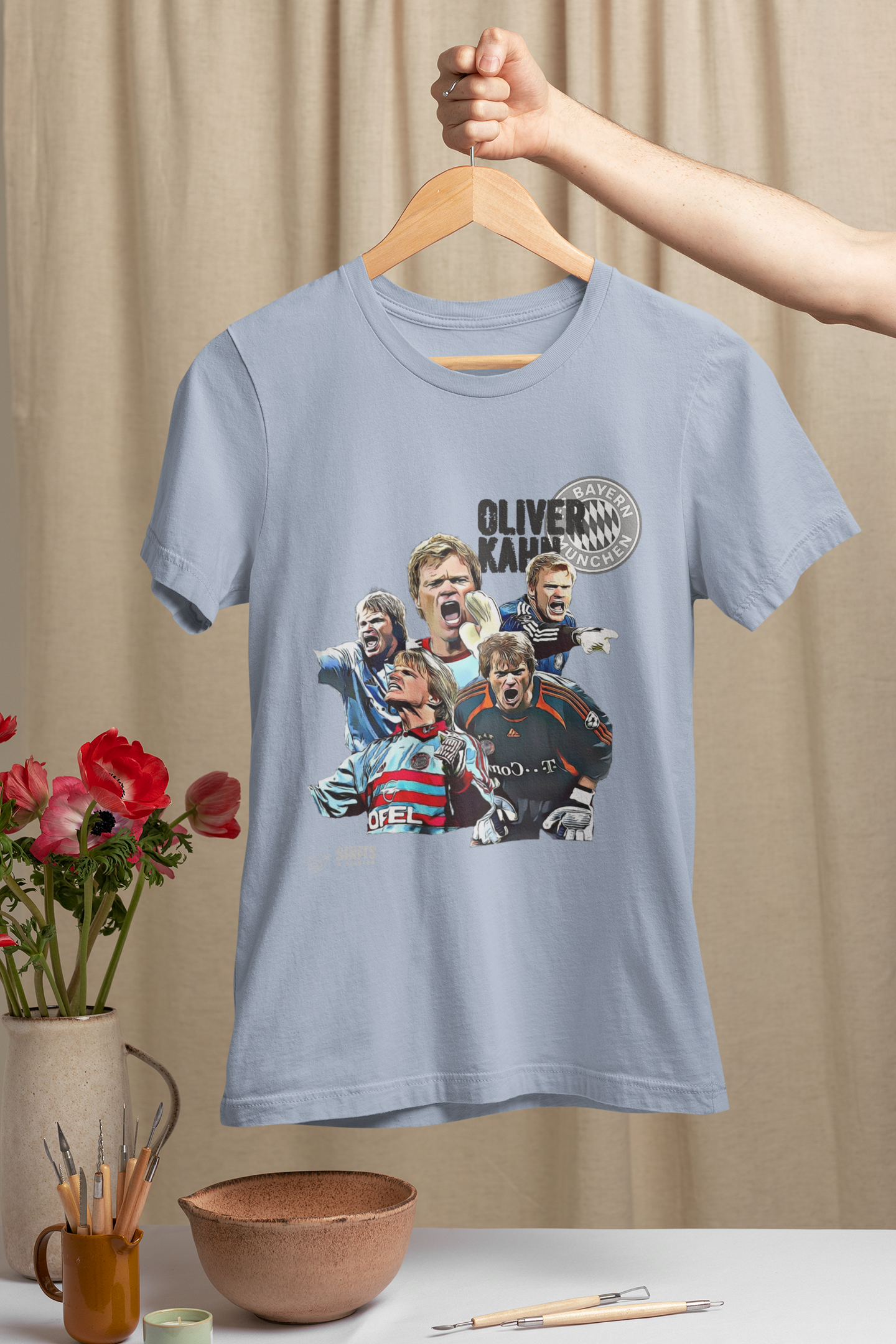 oliver kahn - football cult-hero t-shirt