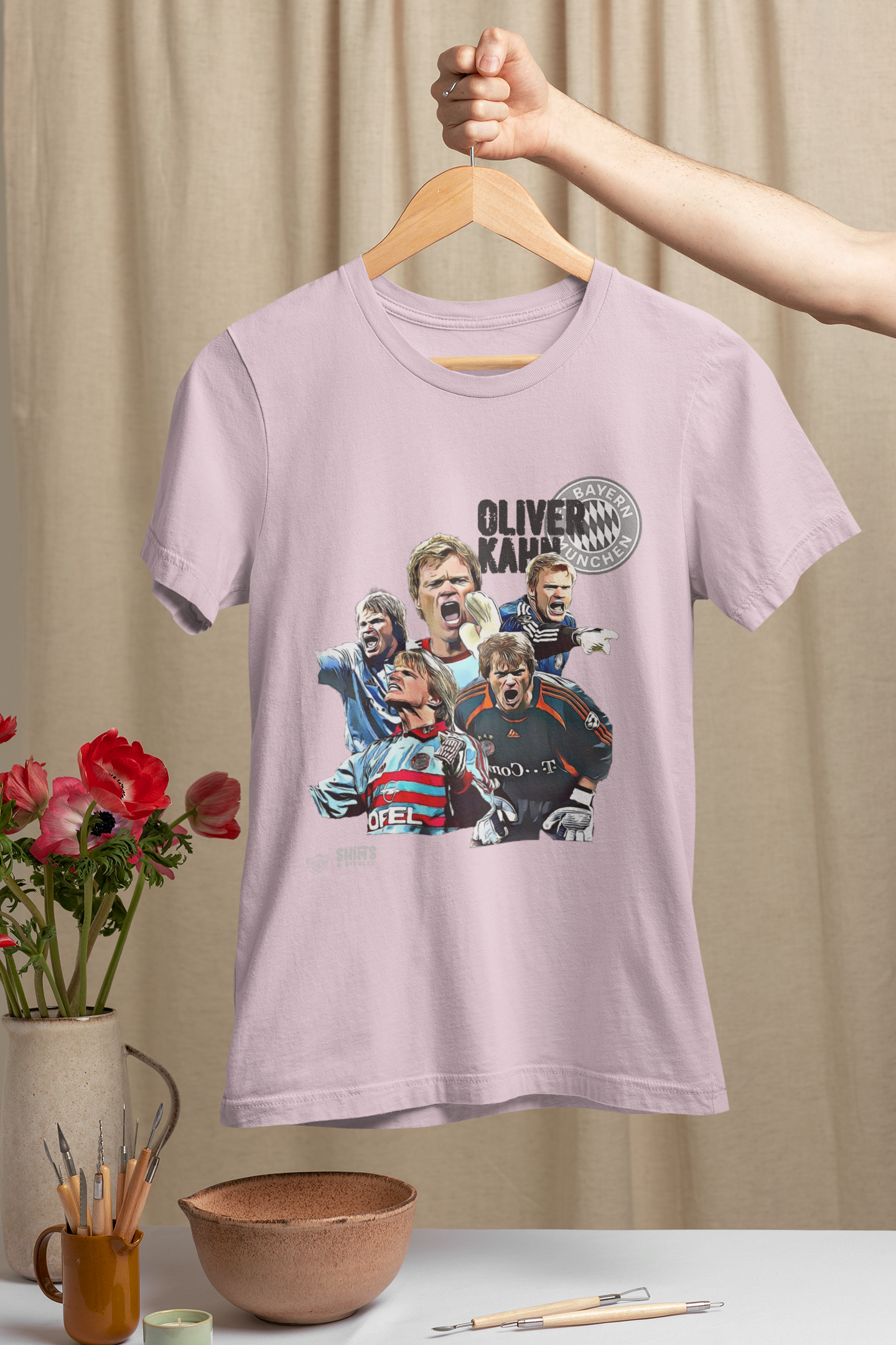 oliver kahn - football cult-hero t-shirt