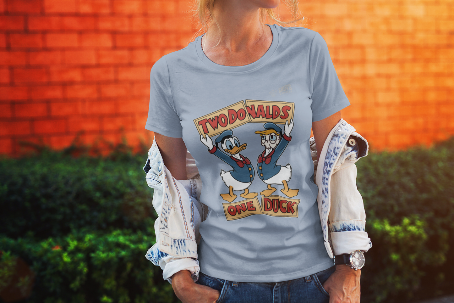 two donalds one duck t-shirt