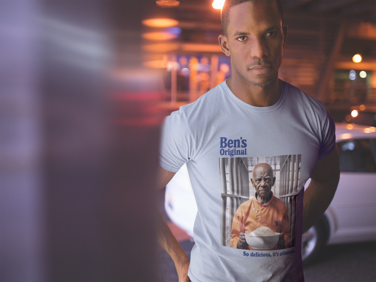 uncle ben's rice - criminally good t-shirt