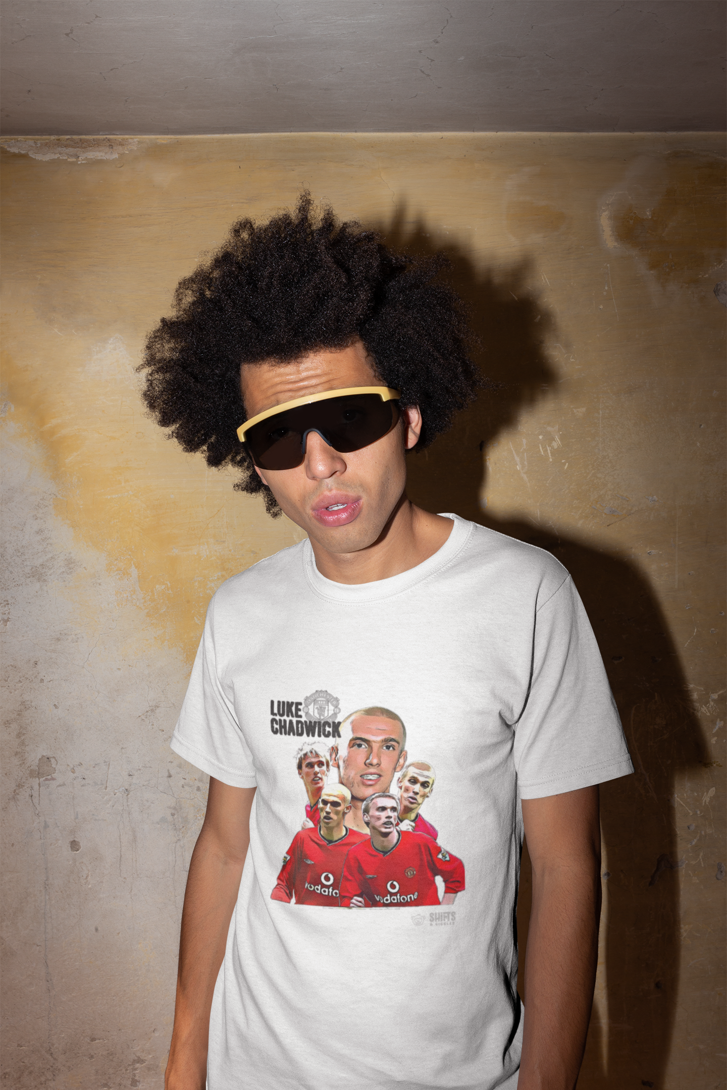 luke chadwick - football cult-hero t-shirt