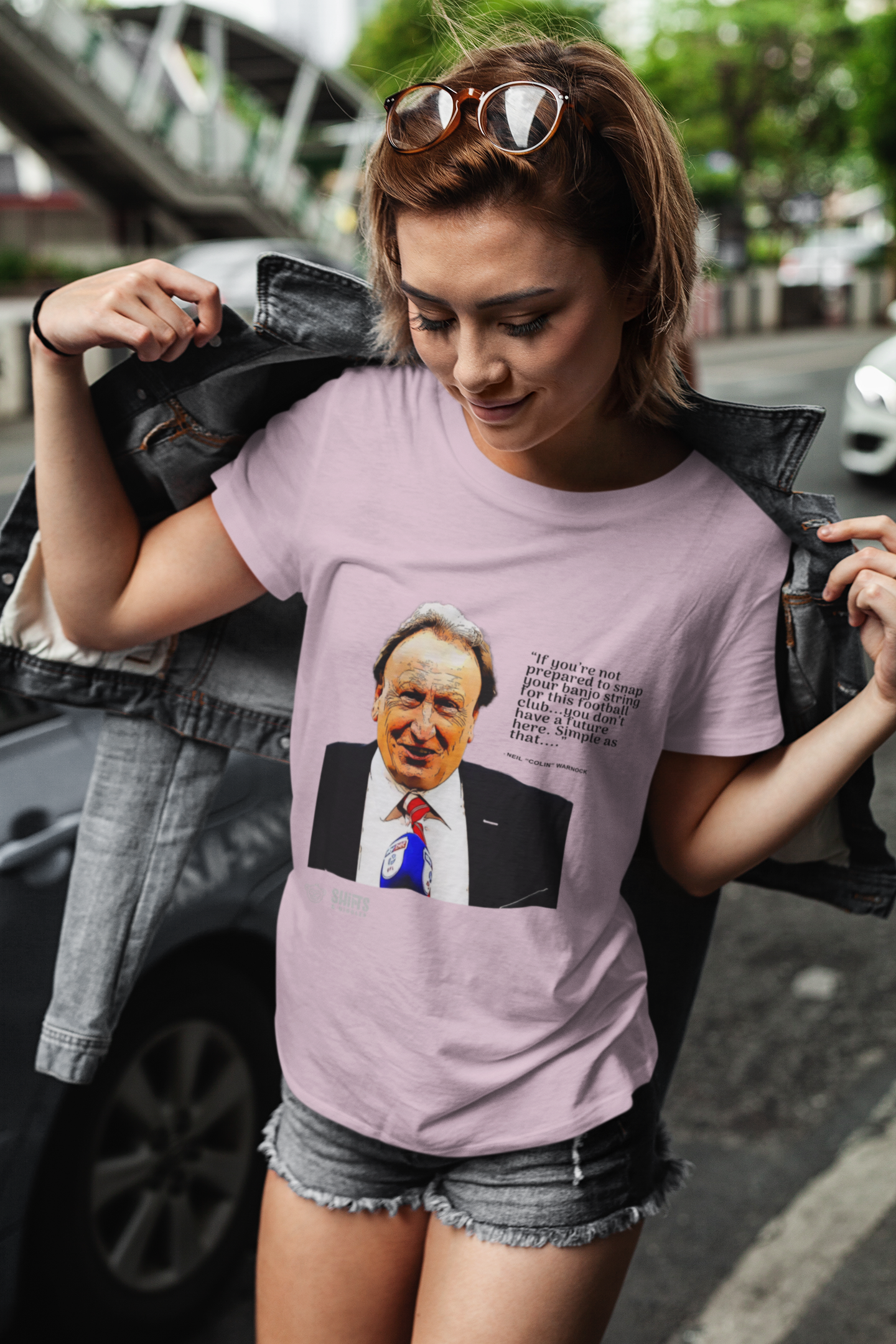 neil warnock - if you're not prepared t-shirt