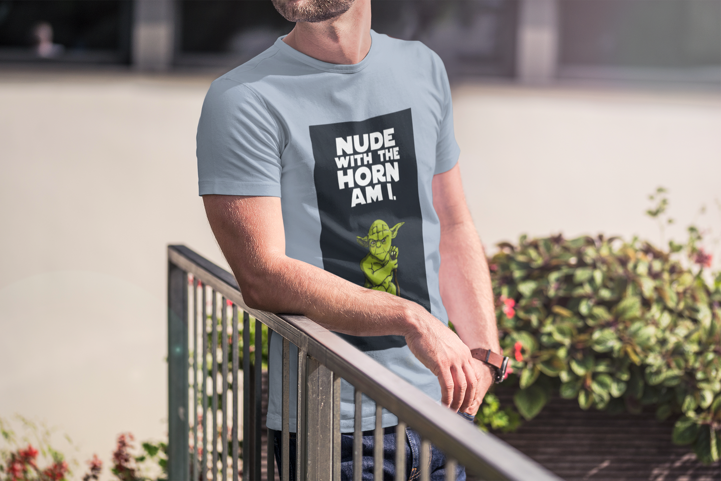 yoda horn t-shirt