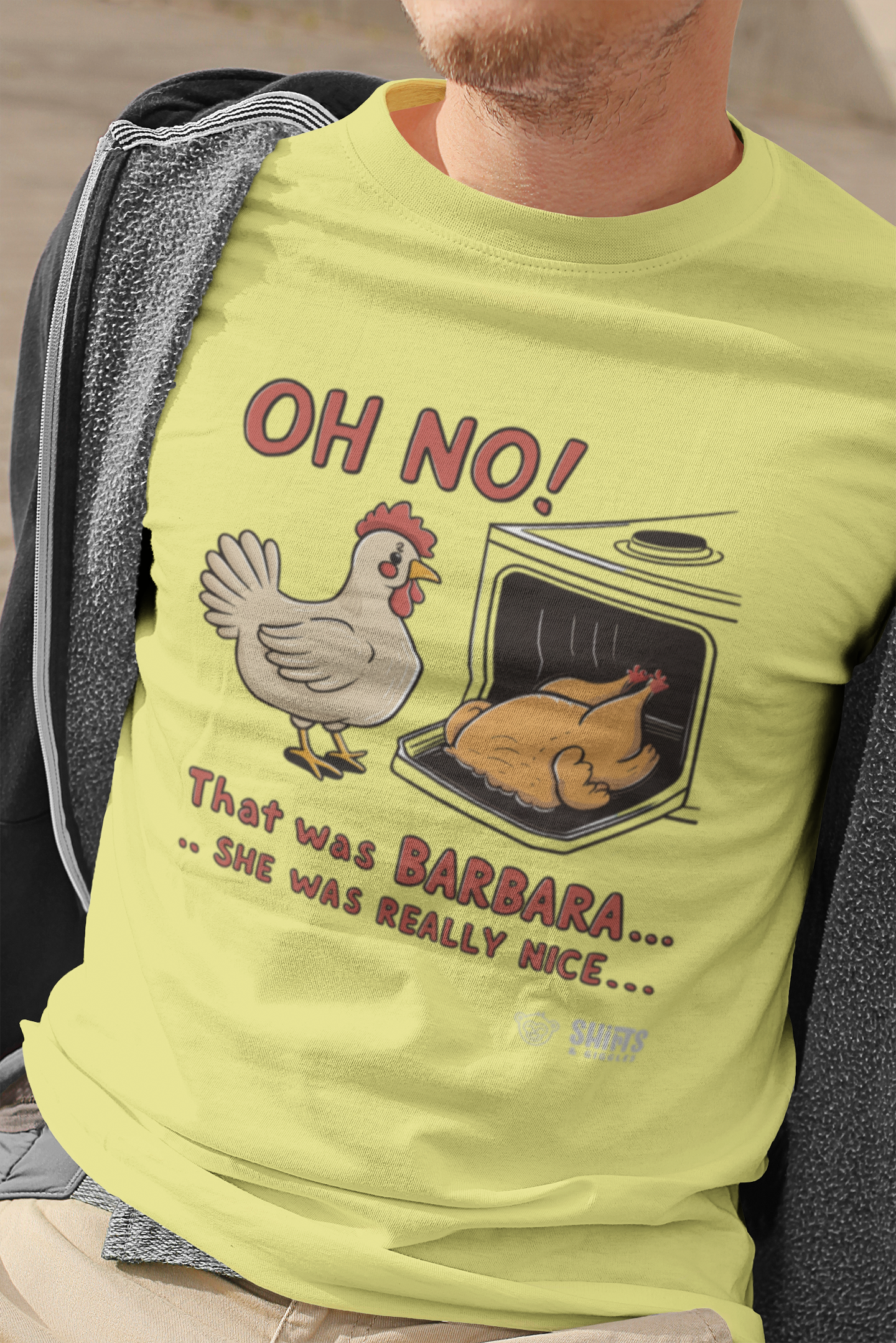 oh no, that was barbara t-shirt