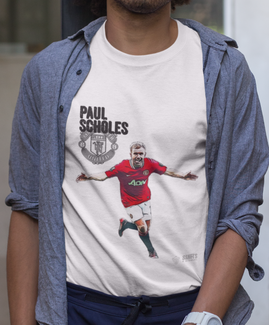 football legends t-shirt - paul scholes