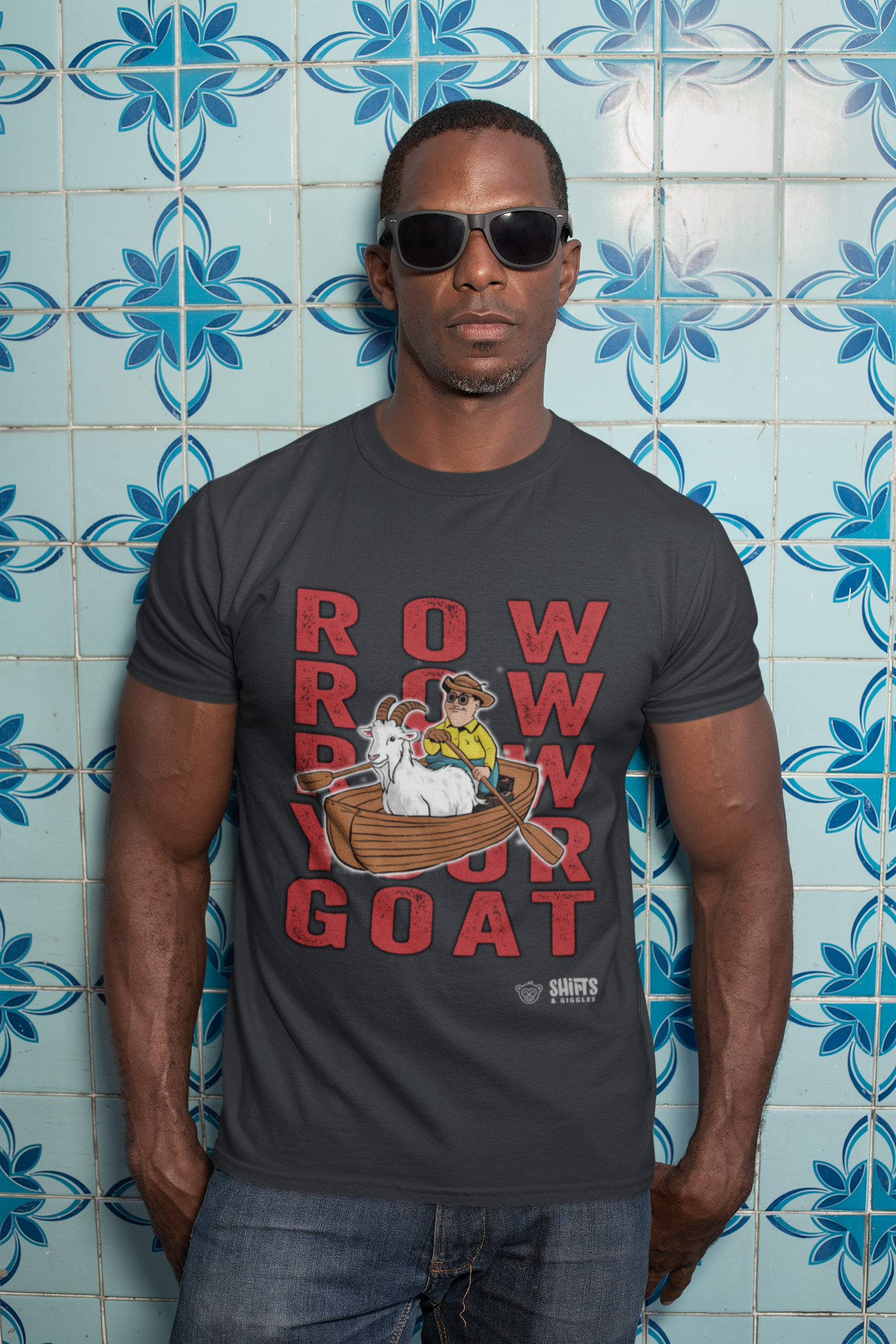 row, row, row, your goat t-shirt