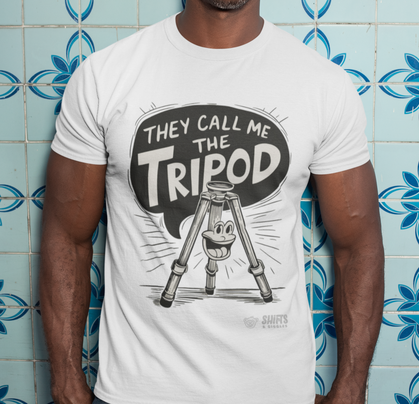 they call me the tripod t-shirt